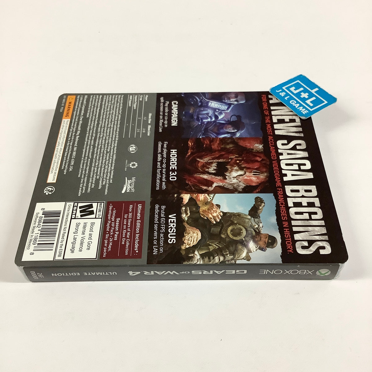 Gears of War 4: Ultimate Edition - (XB1) Xbox One Video Games Microsoft
