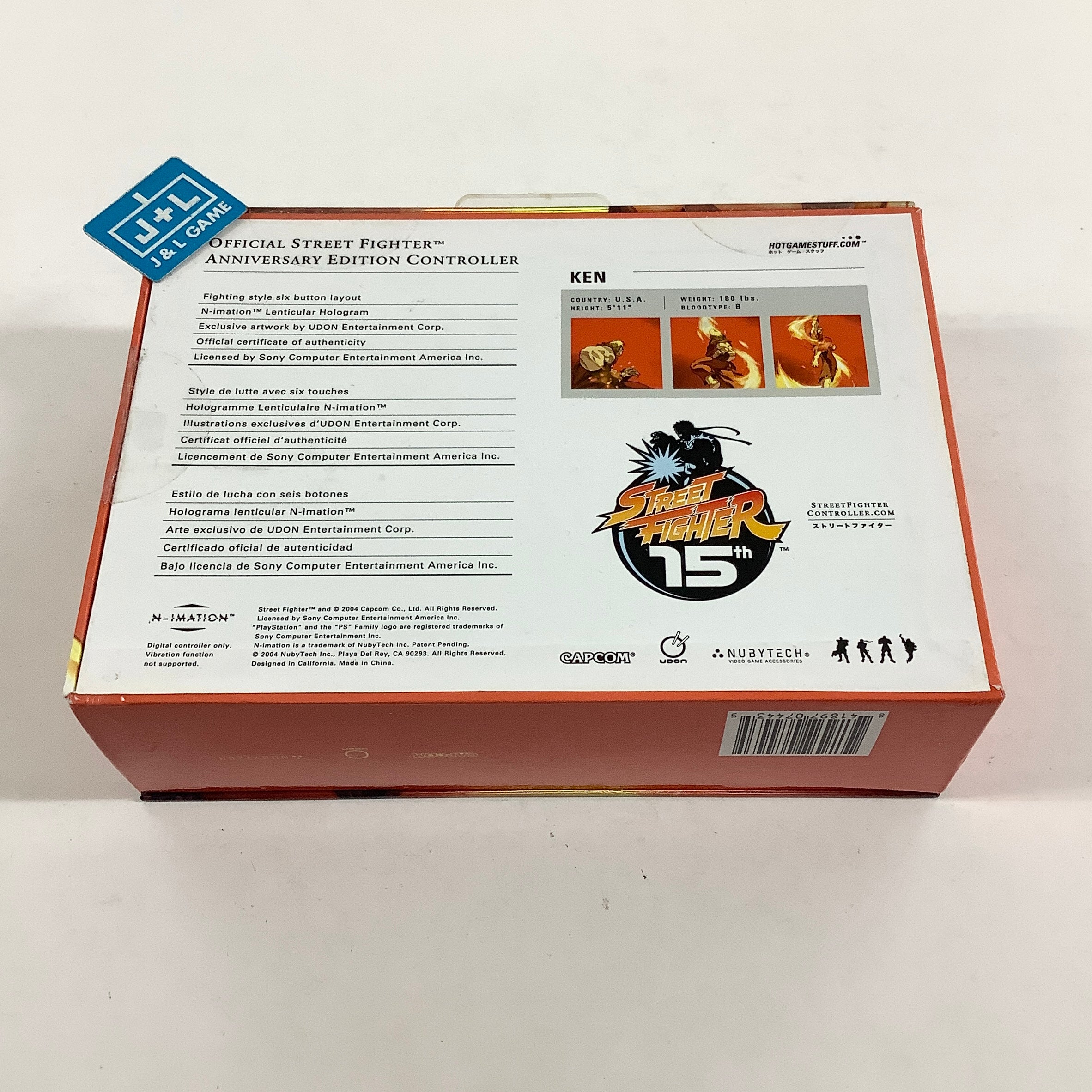 PlayStation 2 Street Fighter 15th Anniversary Edition Controller ( KEN ) - (PS2) PlayStation 2 ( European Import ) [Pre-Owned] Accessories Capcom