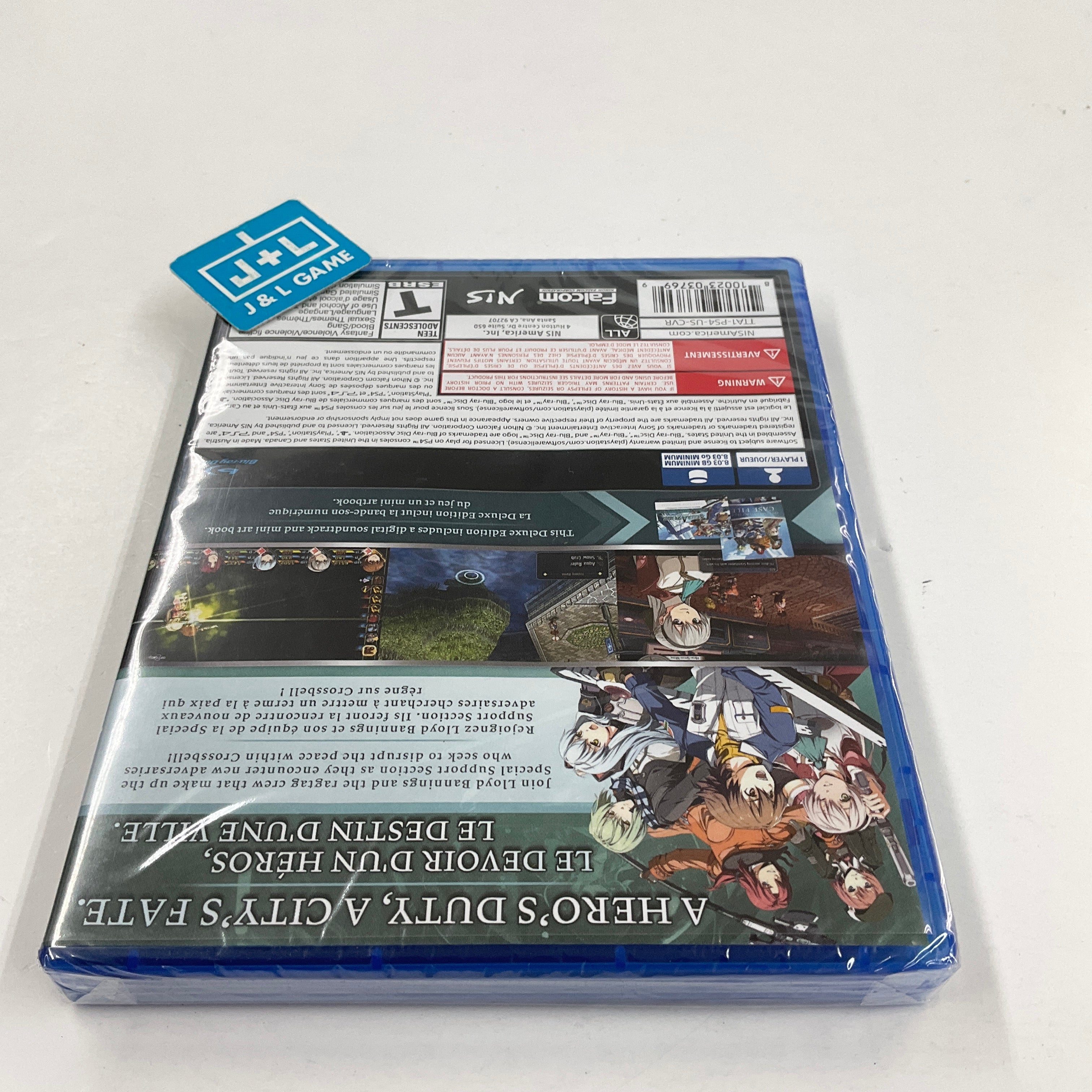 The Legend of Heroes: Trails to Azure (Deluxe Edition) - (PS4) PlayStation 4 Video Games NIS America
