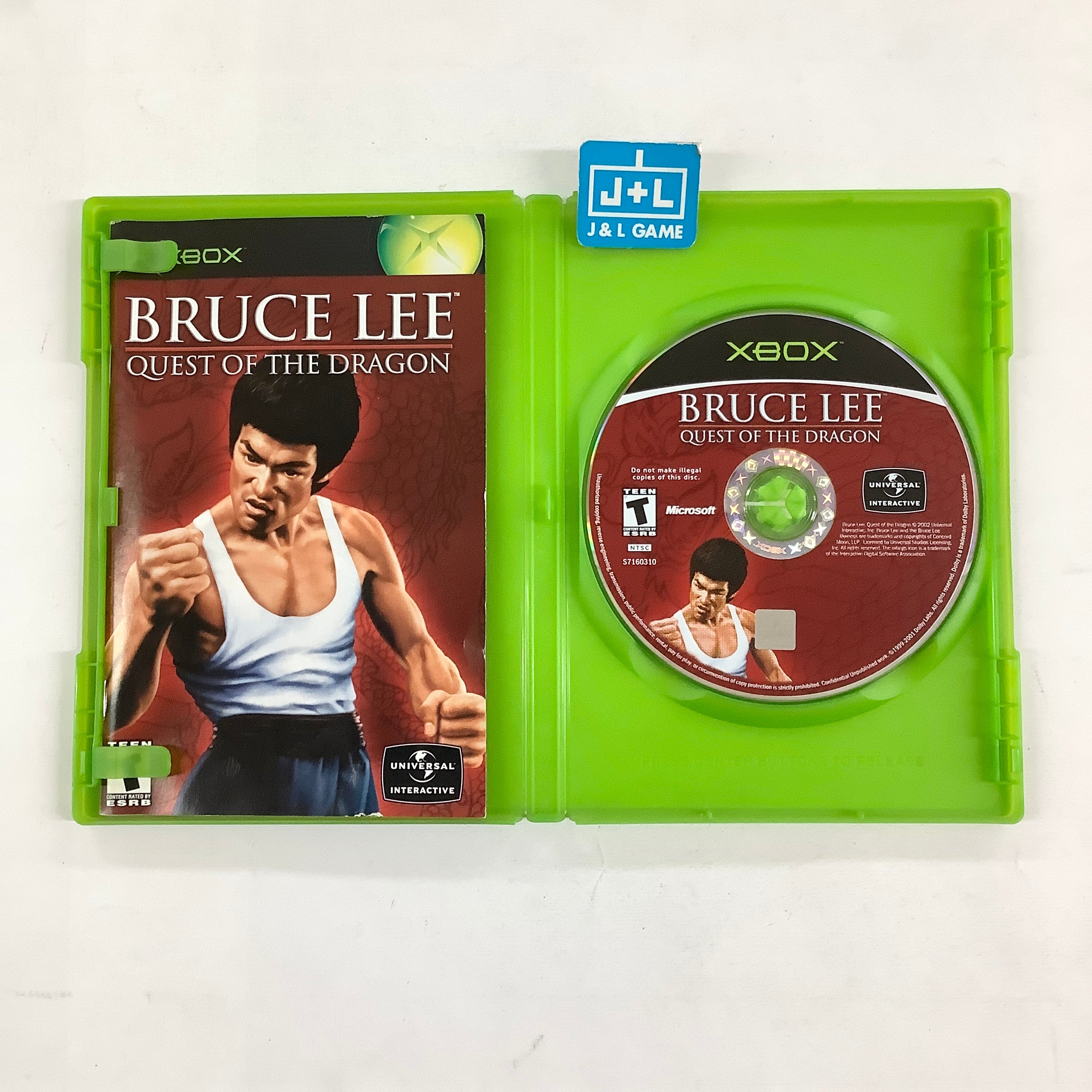 Bruce Lee: Quest of the Dragon - (XB) Xbox [Pre-Owned] Video Games Universal Interactive