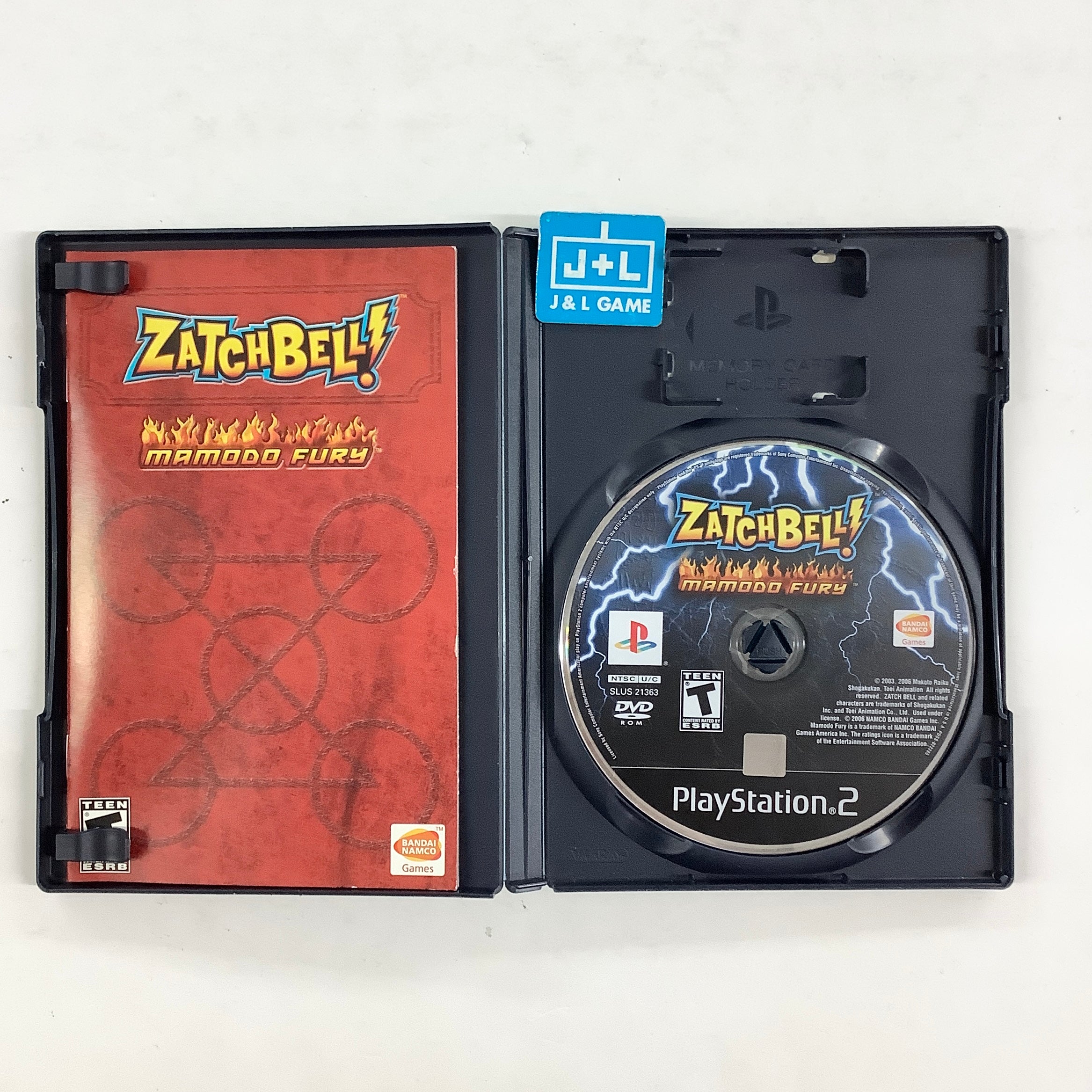 Zatchbell: Mamodo Fury - (PS2) PlayStation 2 [Pre-Owned] Video Games BANDAI NAMCO Entertainment