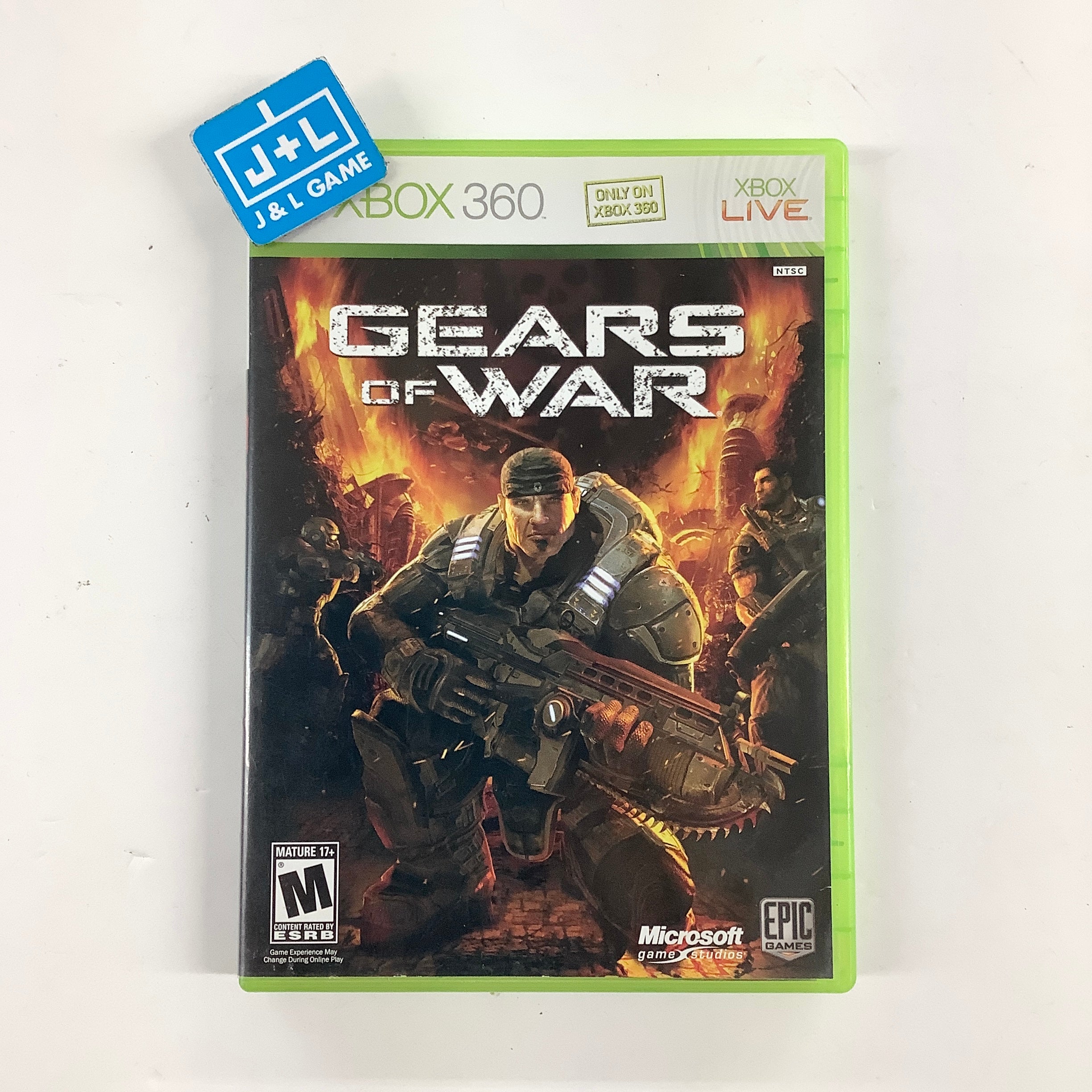 Gears of War - Xbox 360 [Pre-Owned] Video Games Microsoft Game Studios