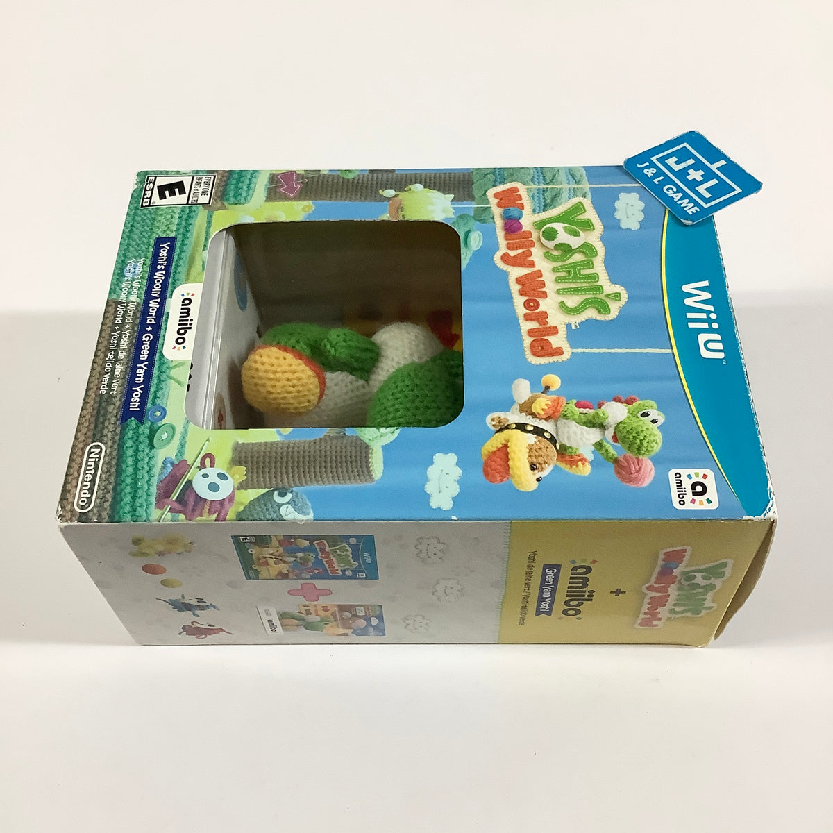 Yoshi's Woolly World + Green Yarn Yoshi amiibo - Nintendo Wii U [Pre-Owned]
