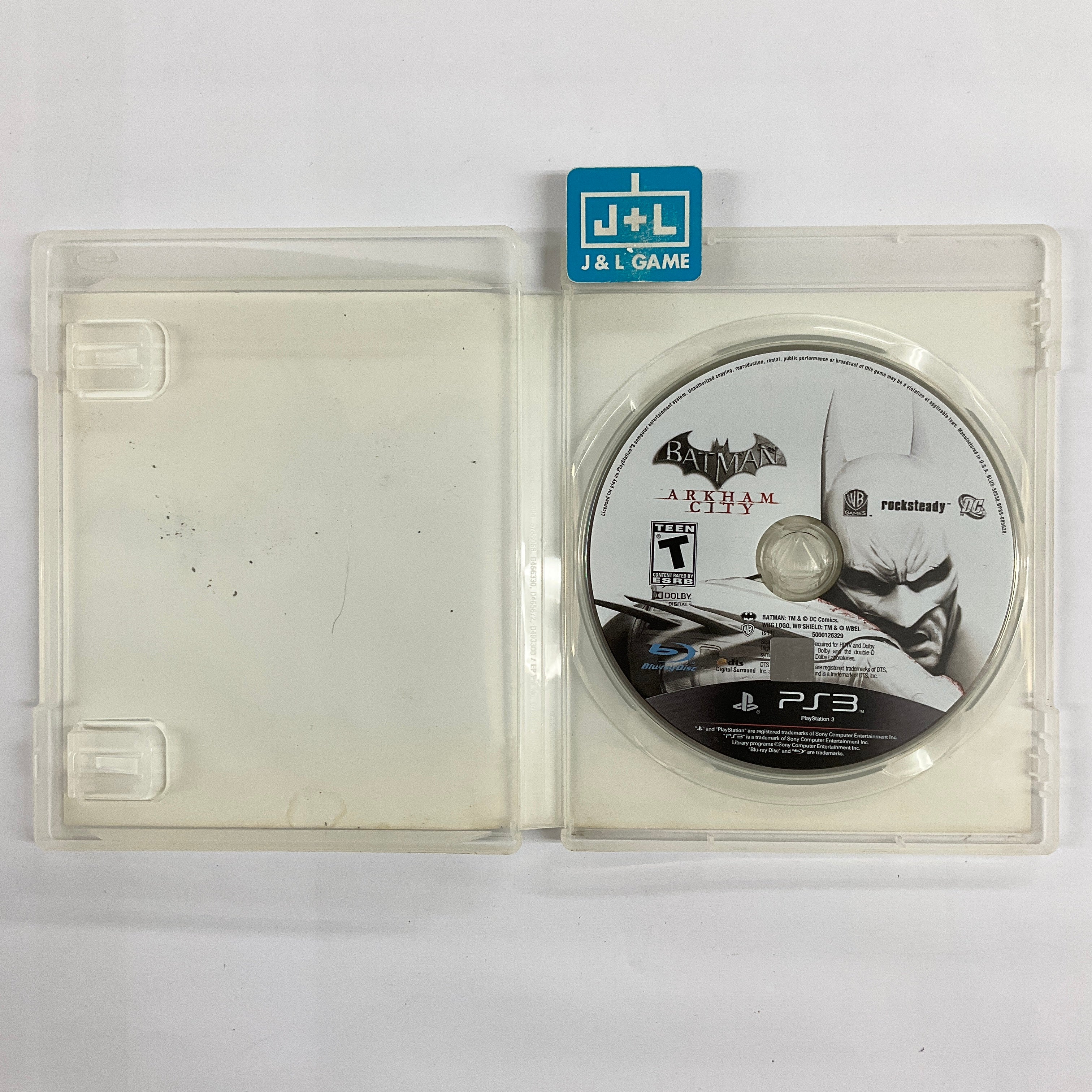Batman: Arkham City - (PS3) PlayStation 3 [Pre-Owned] Video Games Warner Bros. Interactive Entertainment   
