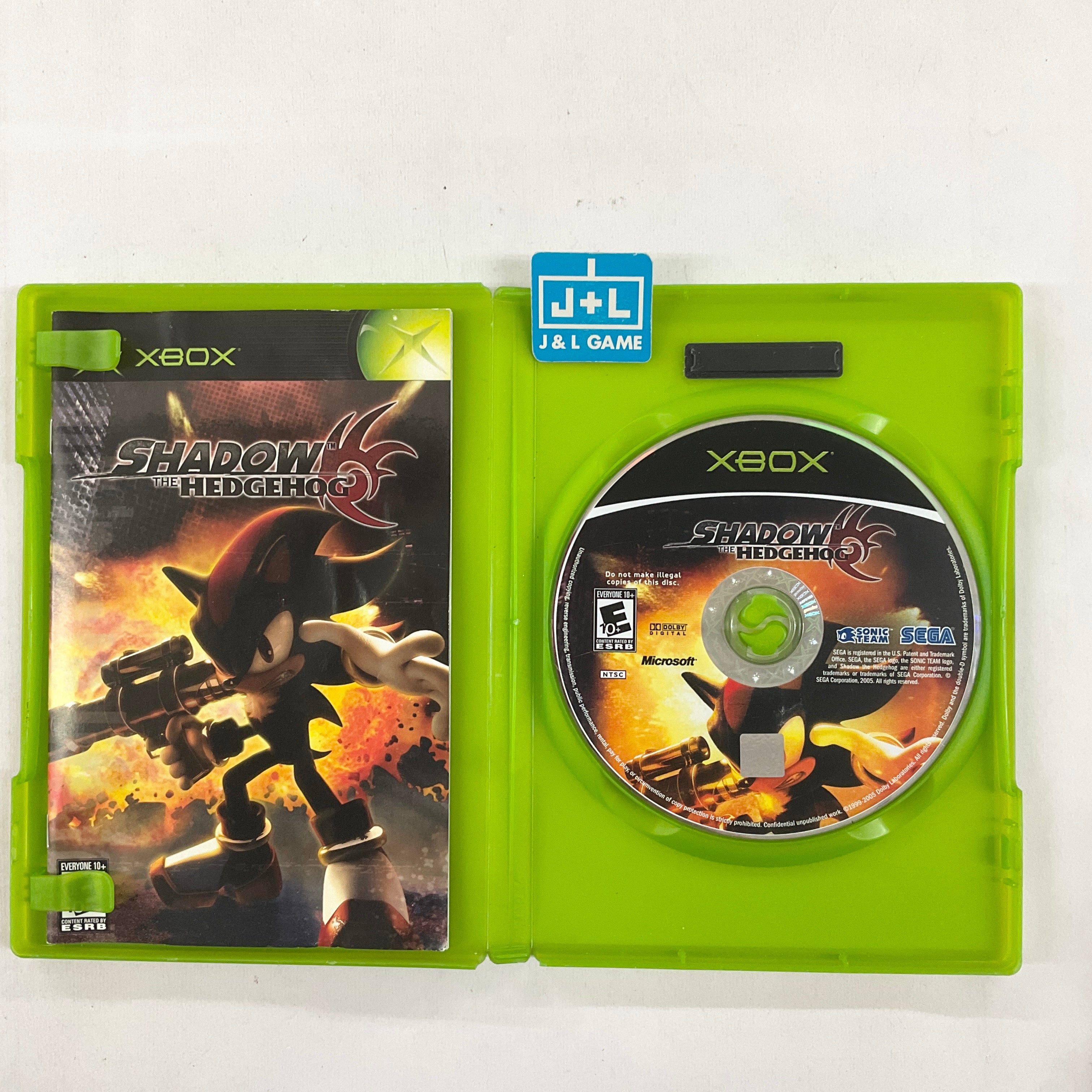 Shadow the Hedgehog - (XB) Xbox [Pre-Owned] Video Games Sega