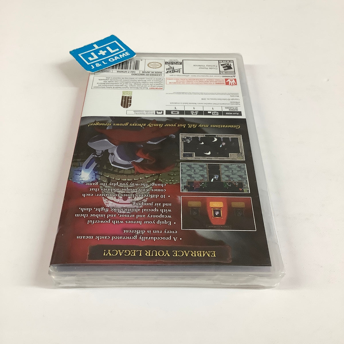 Rogue Legacy (Limited Run #040) - (NSW) Nintendo Switch Video Games Limited Run Games