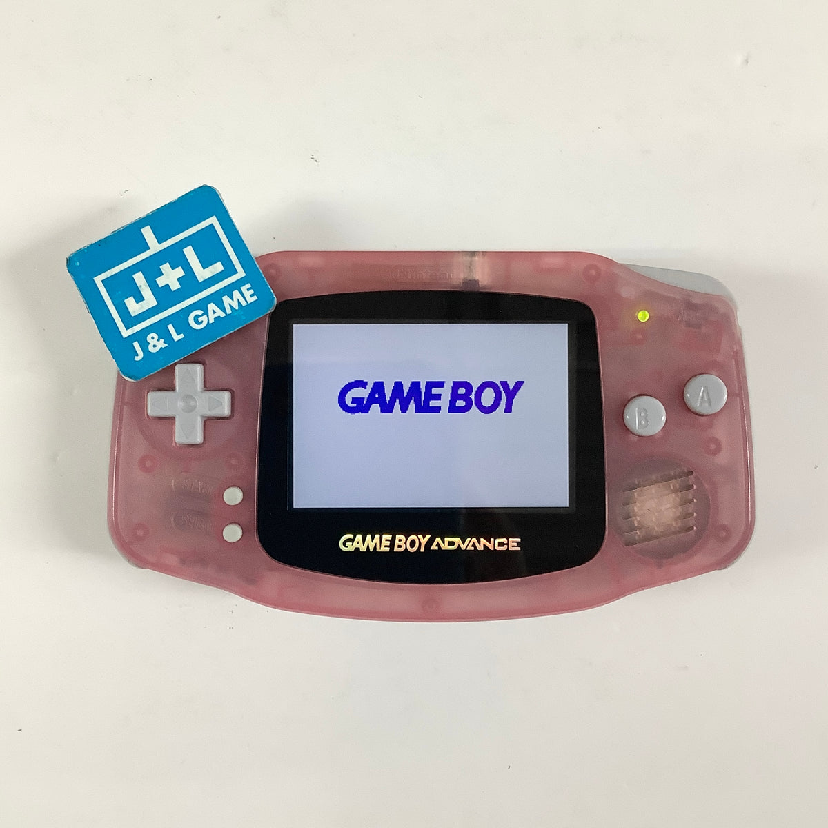 Nintendo Game Boy Advance Console (Clear Pink With Backlight) - (GBA) Game Boy Advance  [Pre-Owned] (Japanese Import)
