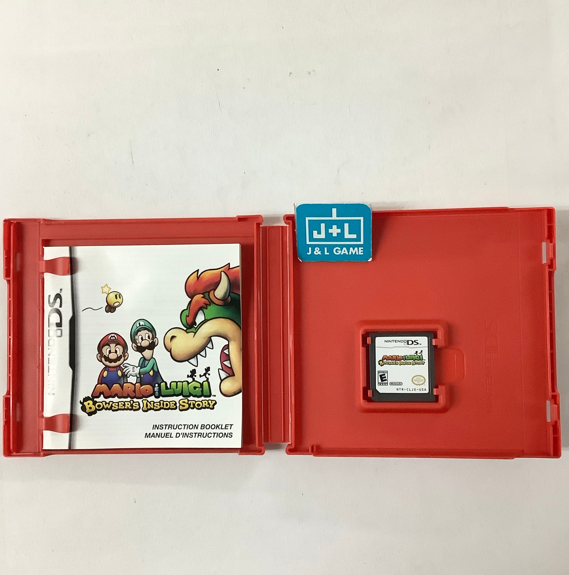 Mario & Luigi Bowser's Inside Story (Red Case) - (NDS) Nintendo DS [Pre-Owned] Video Games Nintendo