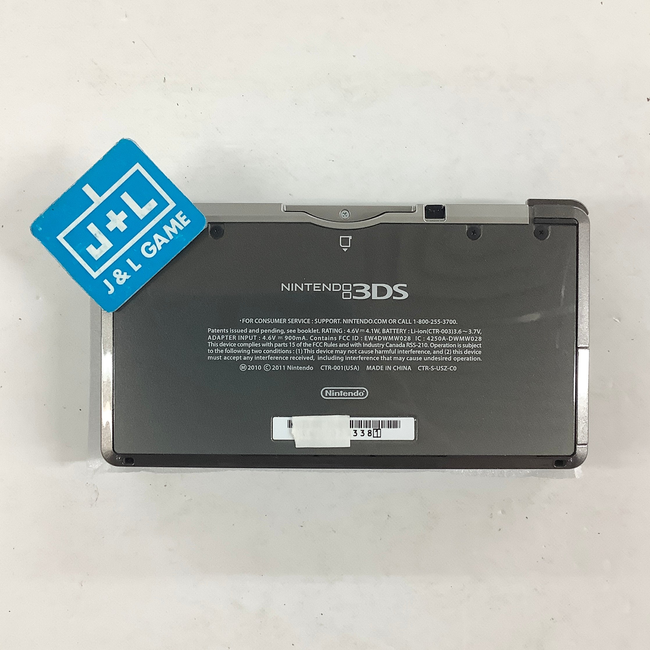 Nintendo 3DS Console (Cosmo Black) - Nintendo 3DS [Pre-Owned] Consoles Nintendo