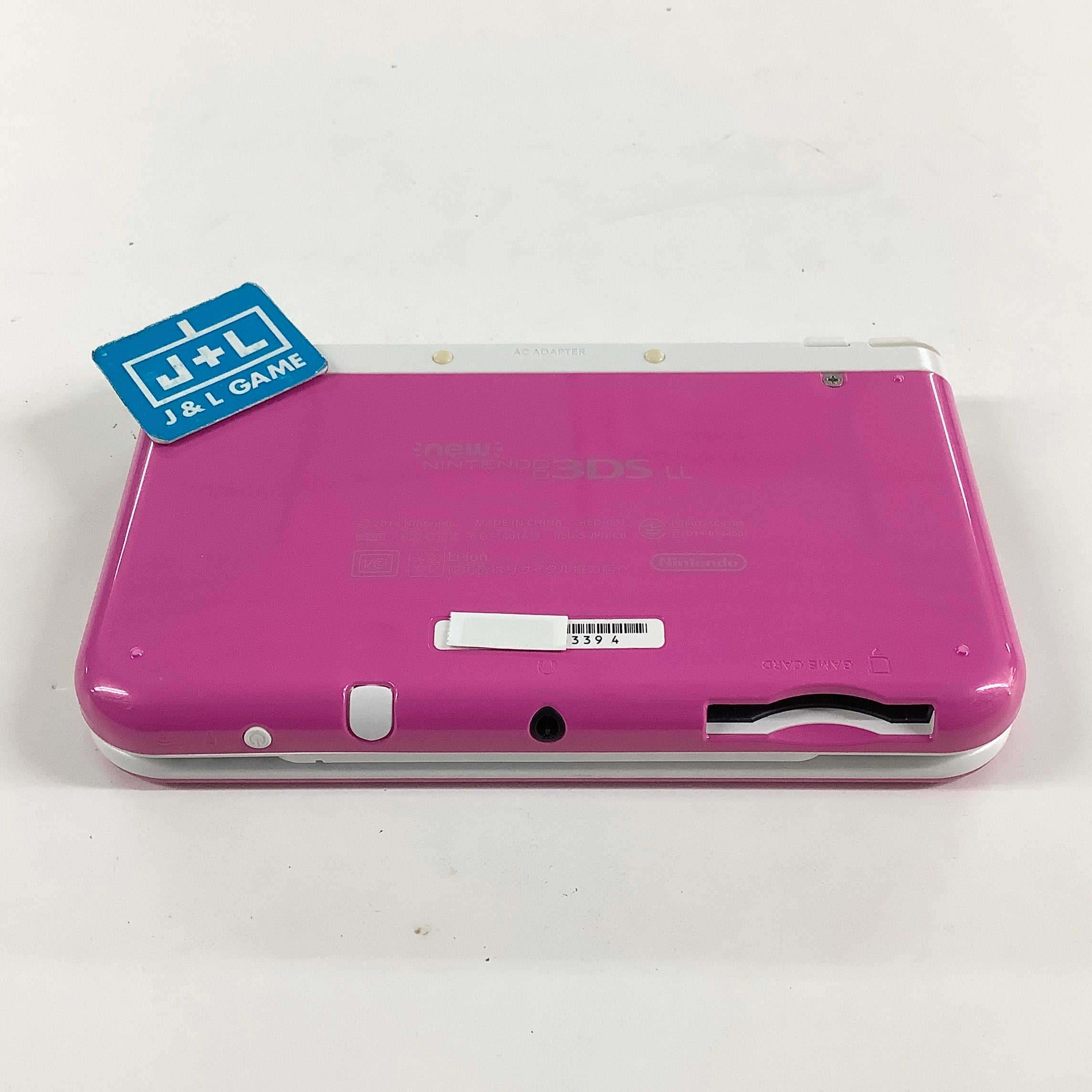 New Nintendo 3DS XL Console (Hot Pink) - Nintendo 3DS [Pre-Owned] (Japanese Import) Consoles Nintendo