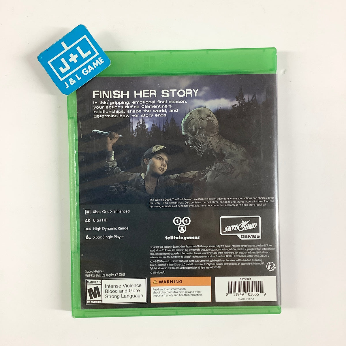 The Walking Dead: The Final Season - (XB1) Xbox One [Pre-Owned]