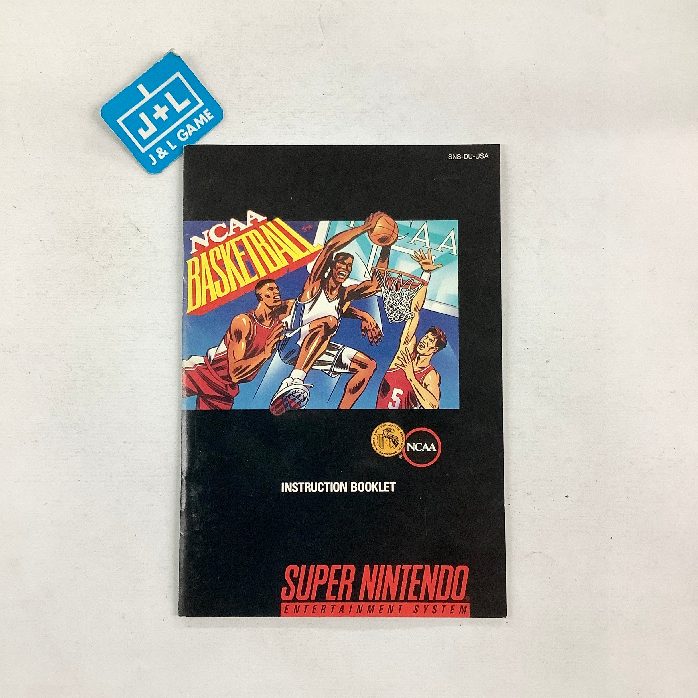 NCAA Basketball - (SNES) Super Nintendo [Pre-Owned] Video Games Acclaim