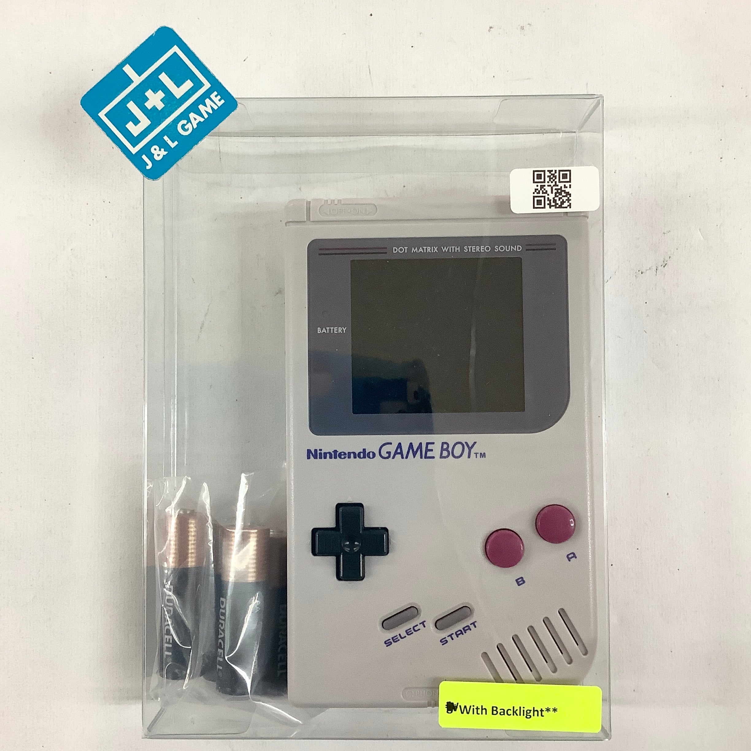 Nintendo Game Boy (Gray With Backlight) - (GB) Game Boy [Pre-Owned] Consoles Nintendo