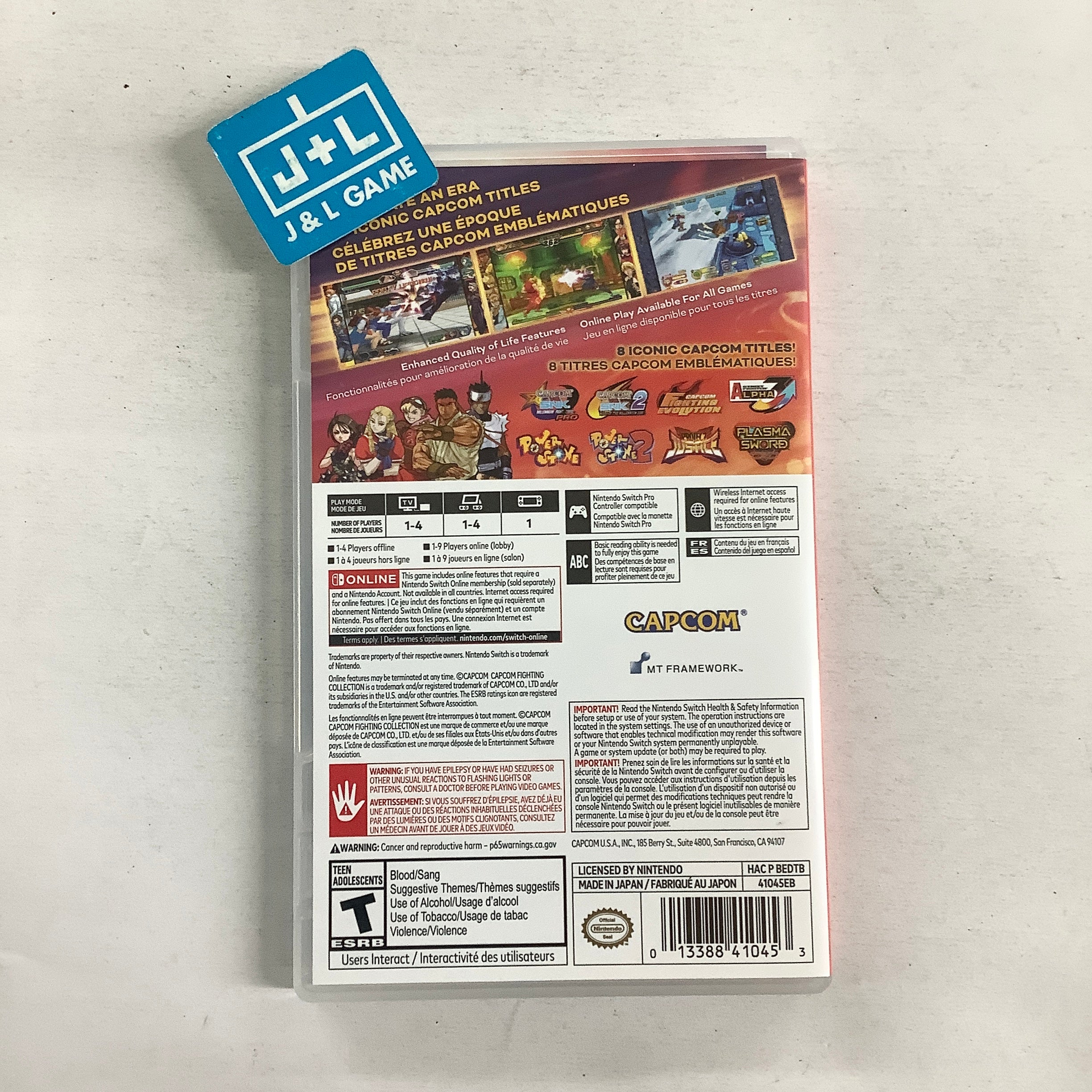 Capcom Fighting Collection 2 - (NSW) Nintendo Switch [Pre-Owned] Video Games Capcom