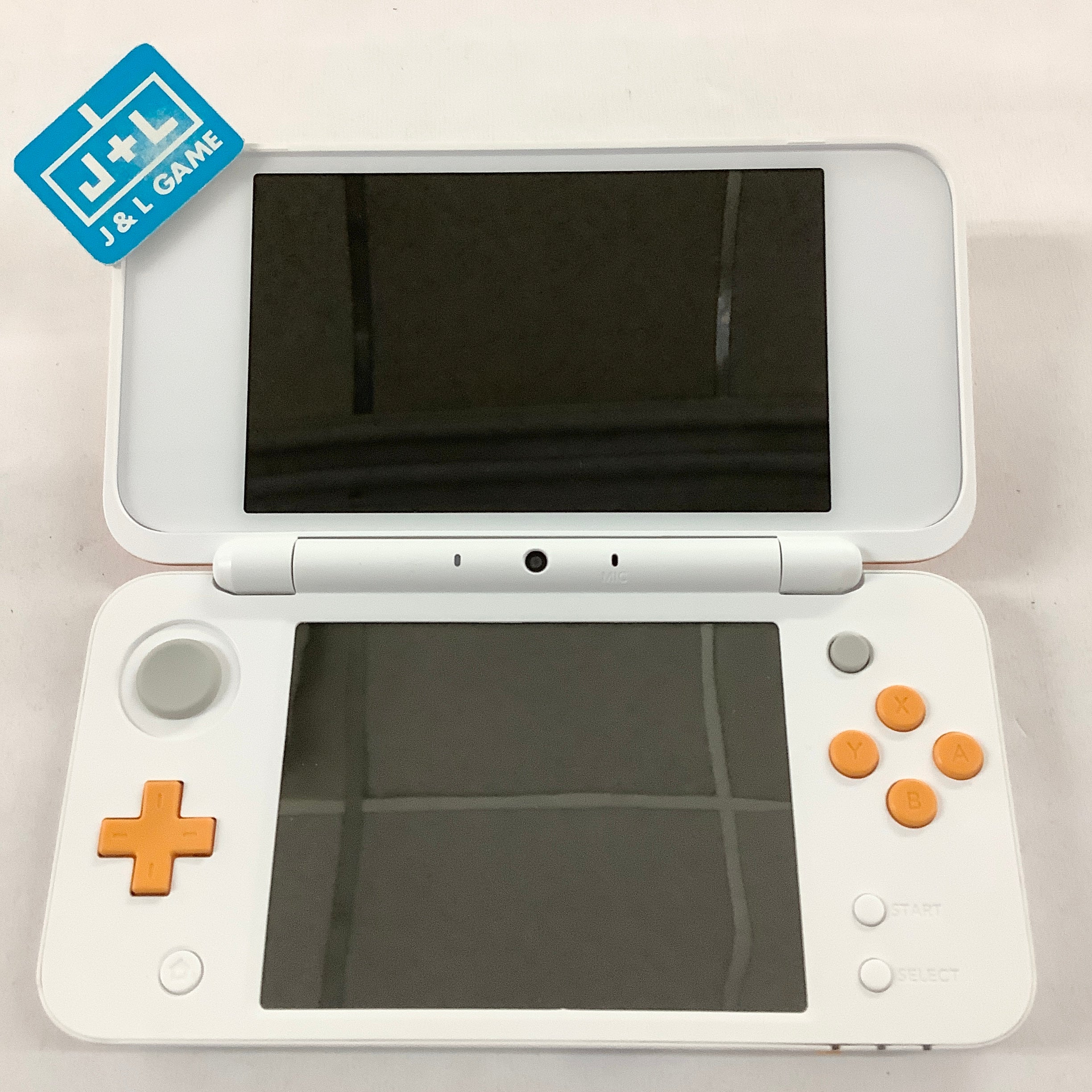 New Nintendo 2DS XL Console (White + Orange) - Nintendo 3DS [Pre-Owned] CONSOLE Nintendo