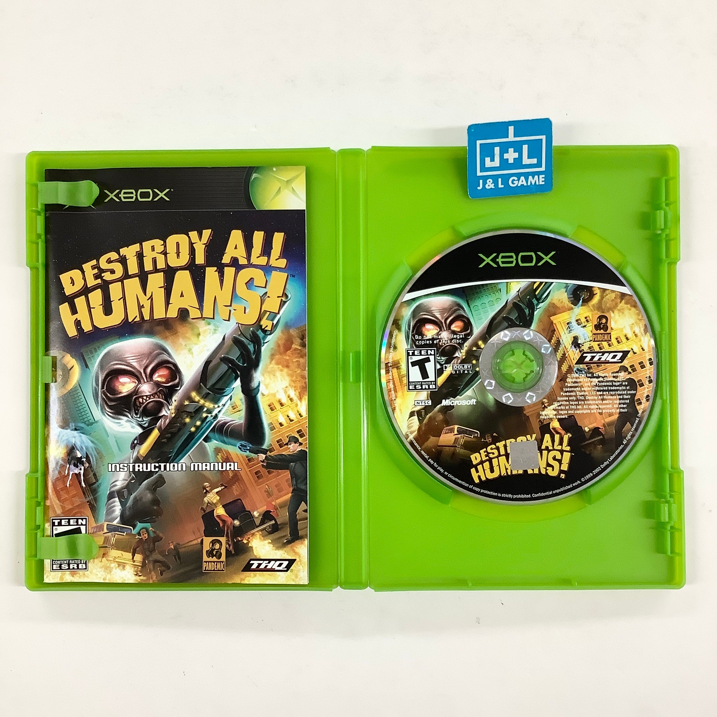 Destroy All Humans! - (XB) Xbox [Pre-Owned] Video Games THQ