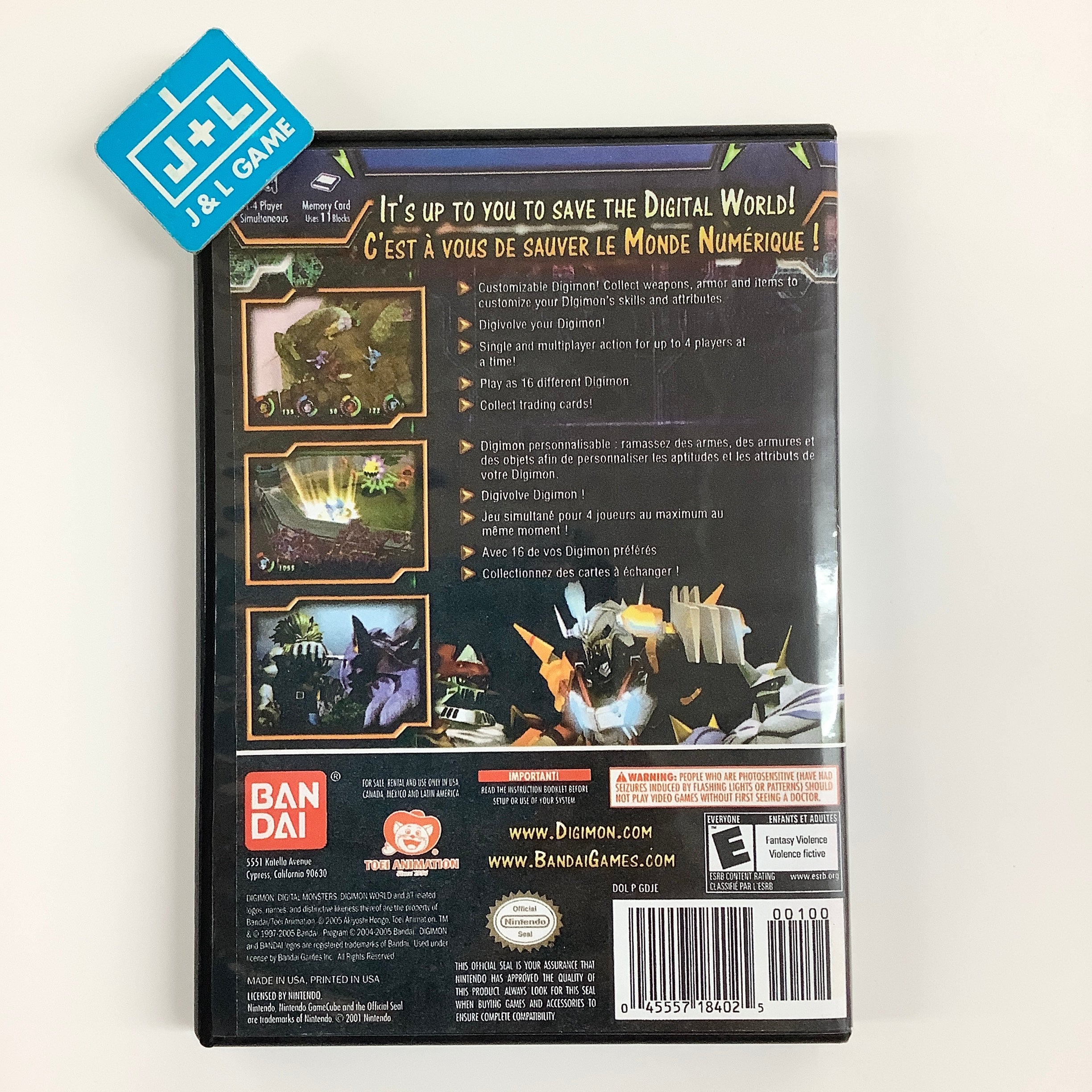 Digimon World 4 - (GC) GameCube [Pre-Owned] Video Games Bandai