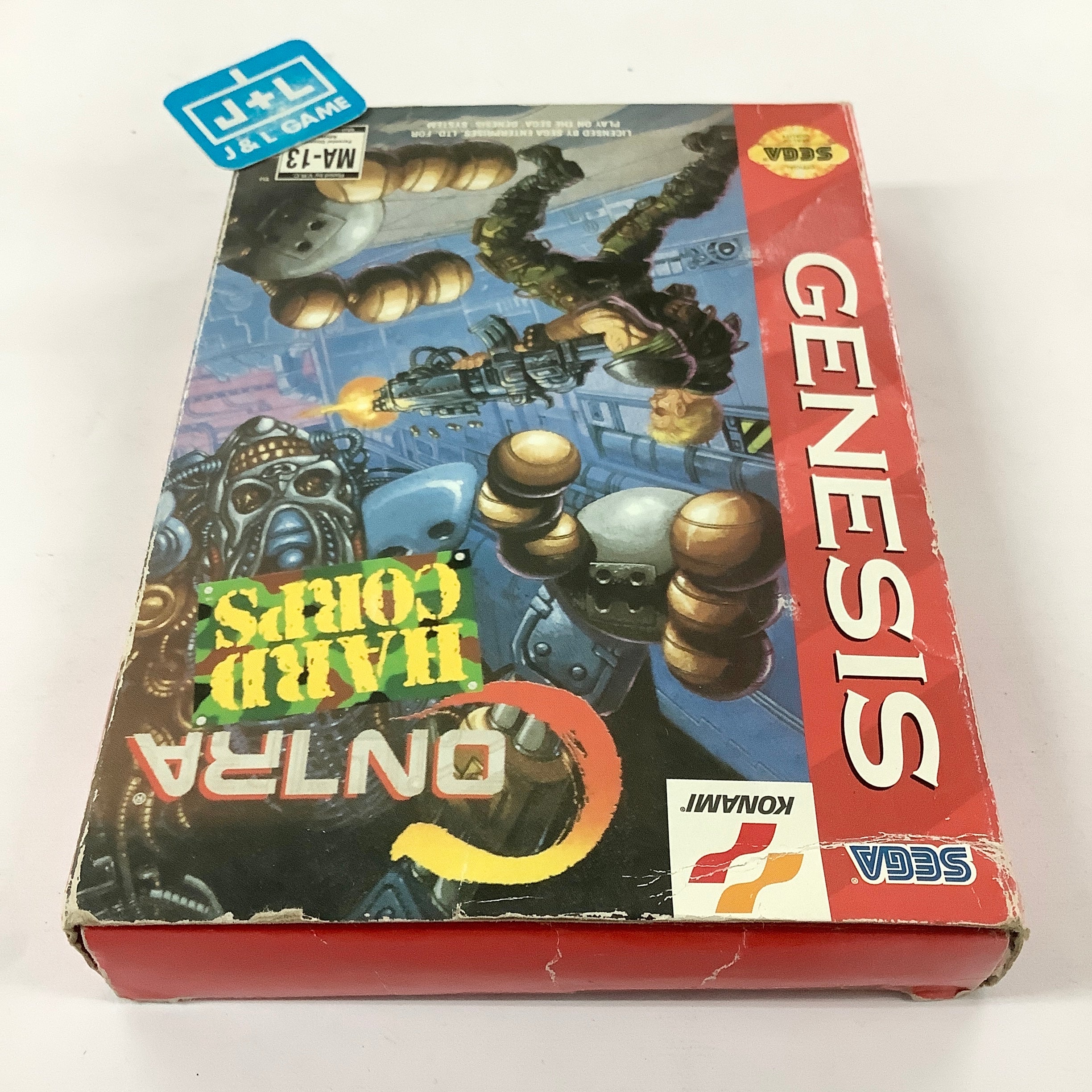 Contra: Hard Corps (Paper Box) - (SG) SEGA Genesis [Pre-Owned] Video Games Konami   