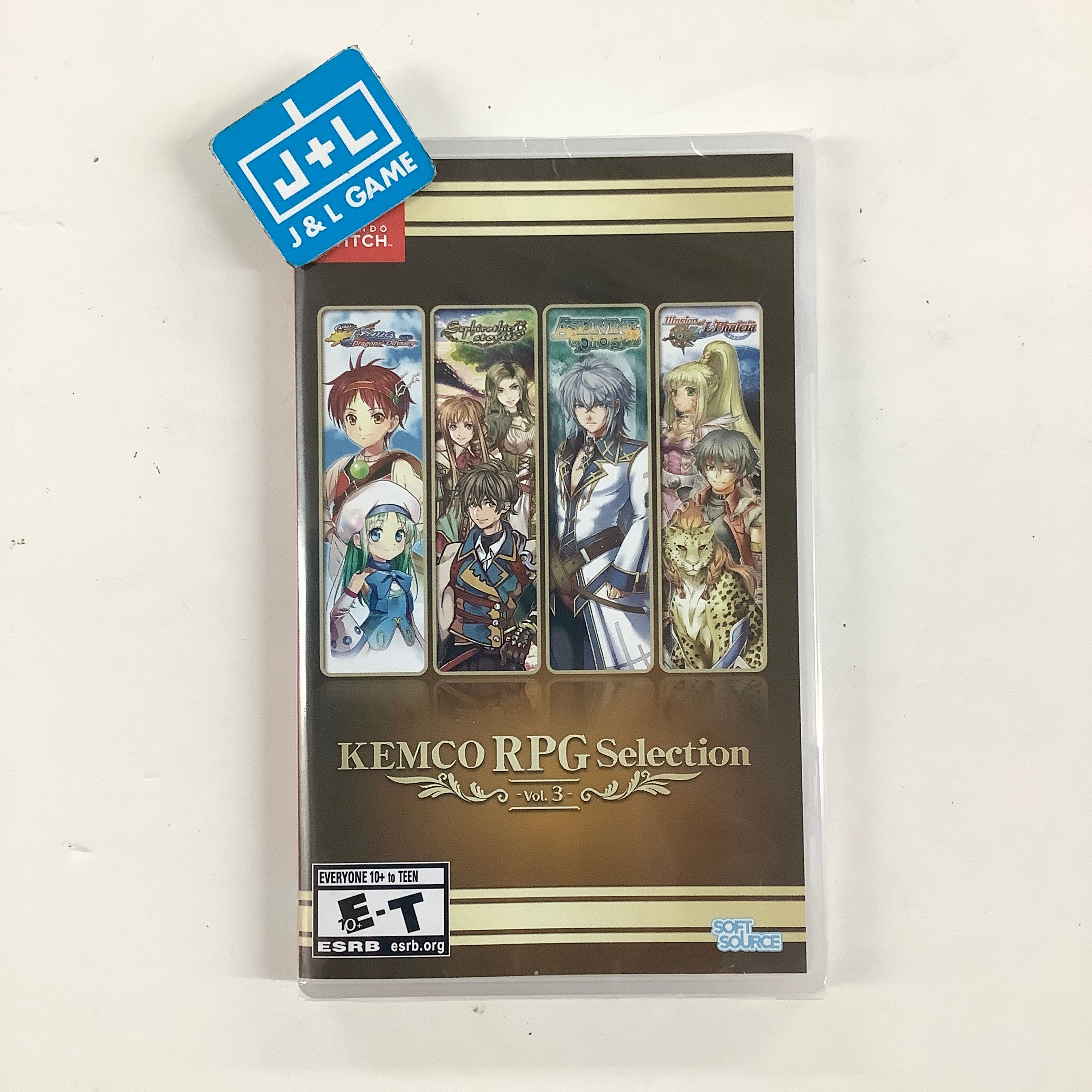 KEMCO RPG Selection Vol. 3 - (NSW) Nintendo Switch Video Games Soft Source
