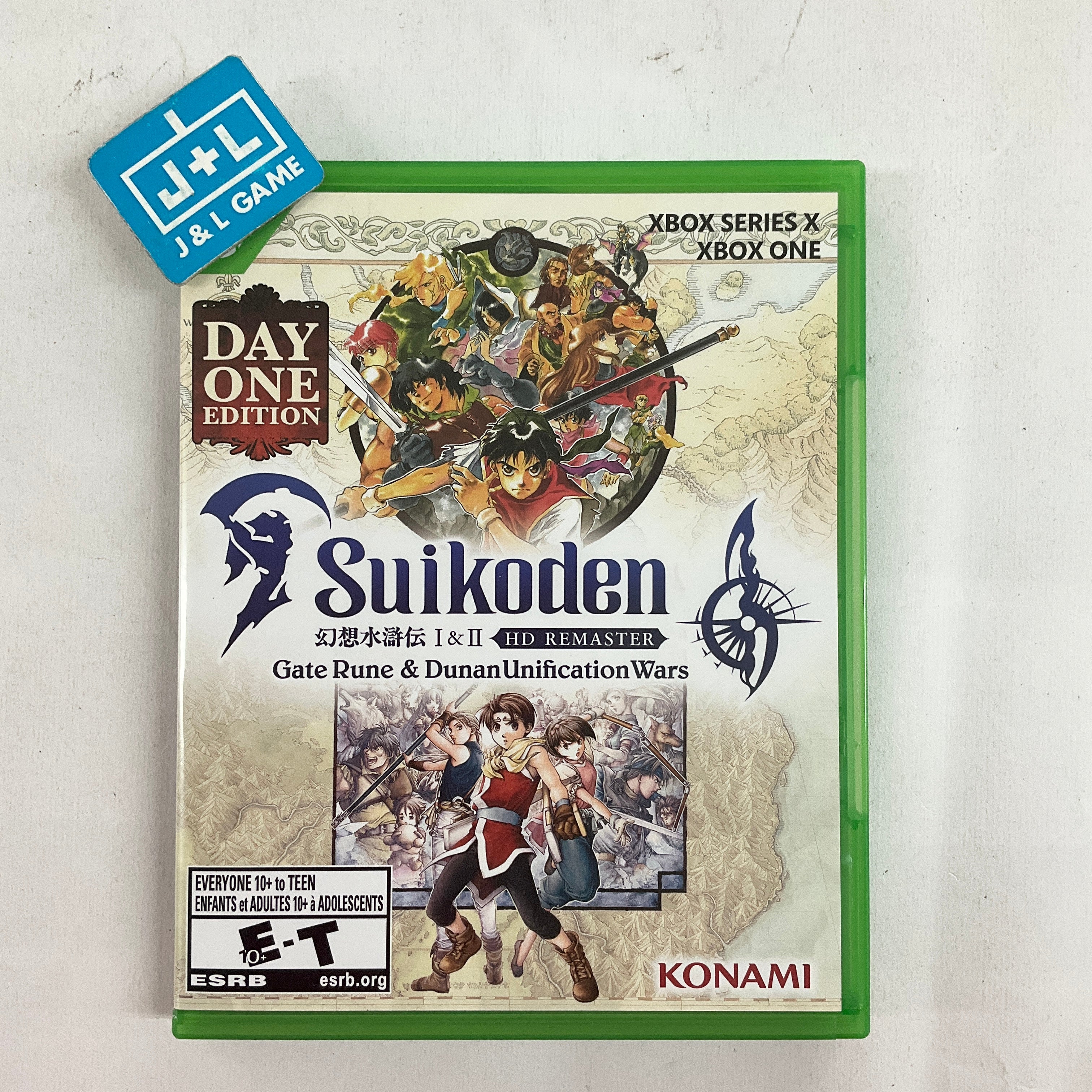 Suikoden I & II HD Remastered (Day One Edition) - (XSX) Xbox Series X [Pre-Owned] Video Games Konami