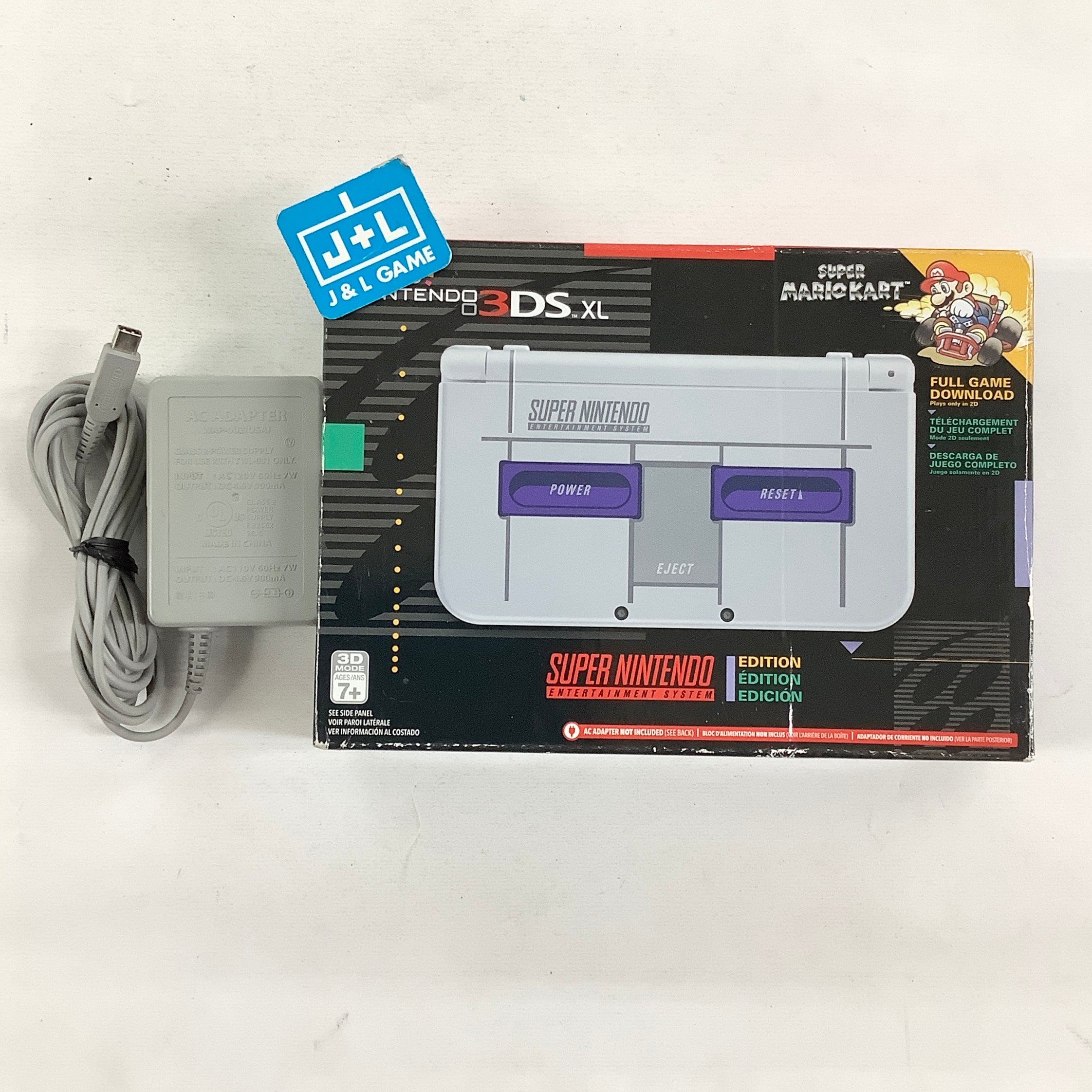 New Nintendo 3DS XL Console (Super NES Edition) - Nintendo 3DS [Pre-Owned] Consoles Nintendo