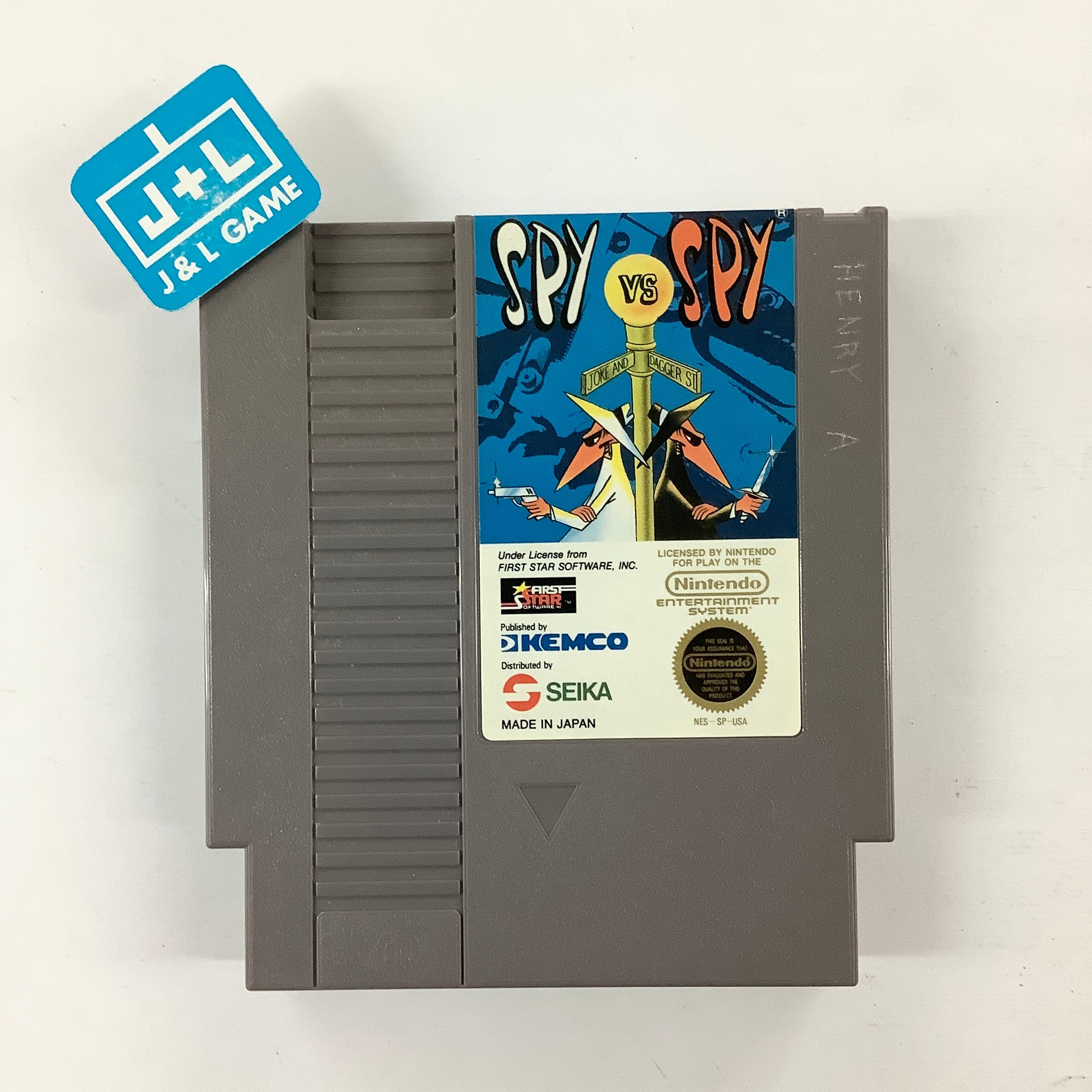 Spy vs. Spy - (NES) Nintendo Entertainment System [Pre-Owned] Video Games Kemco   