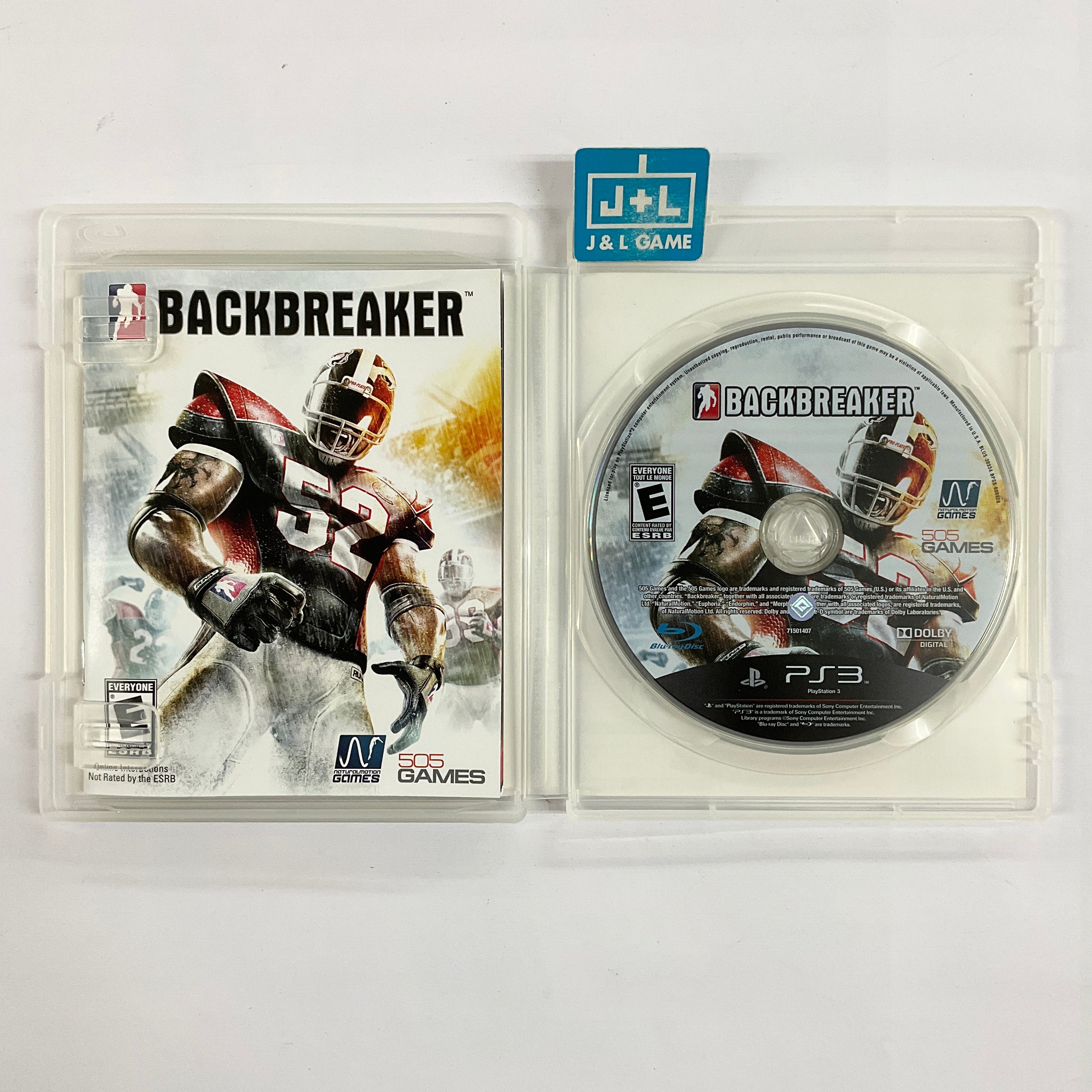 Backbreaker - (PS3) PlayStation 3 [Pre-Owned] Video Games 505 Games   