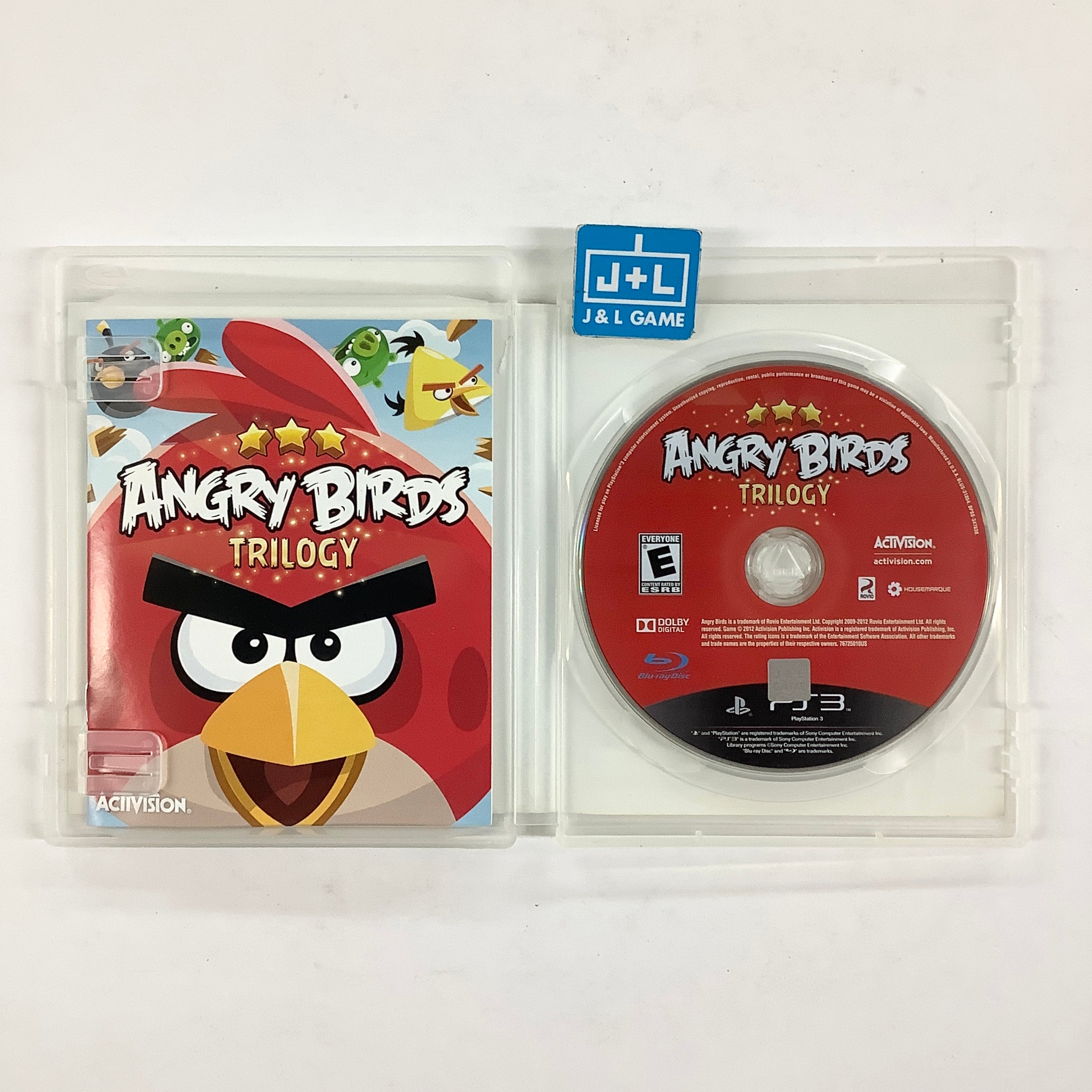 Angry Birds Trilogy - (PS3) PlayStation 3 [Pre-Owned] Video Games ACTIVISION