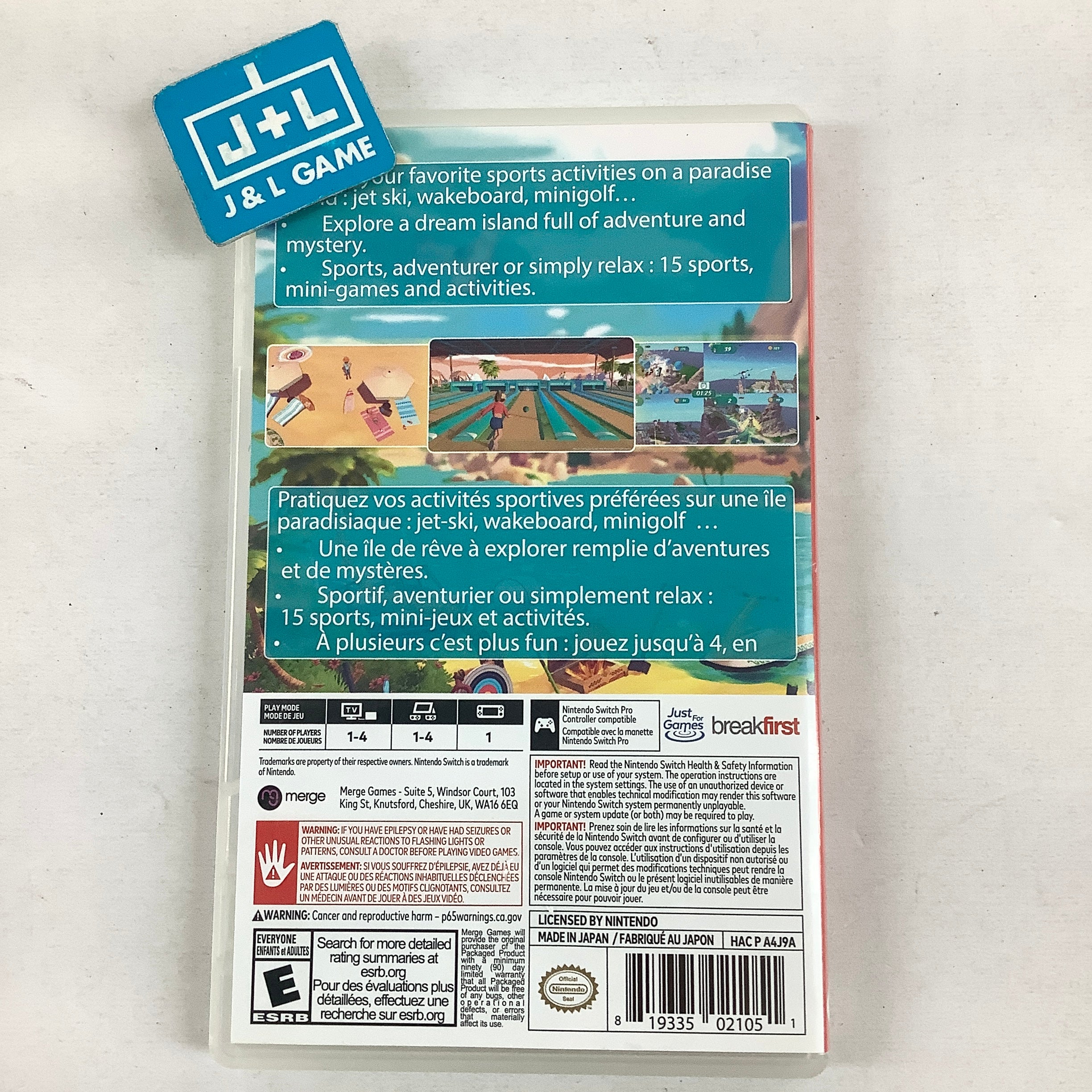 Instant Sports Paradise - (NSW) Nintendo Switch [Pre-Owned] Video Games Merge Games