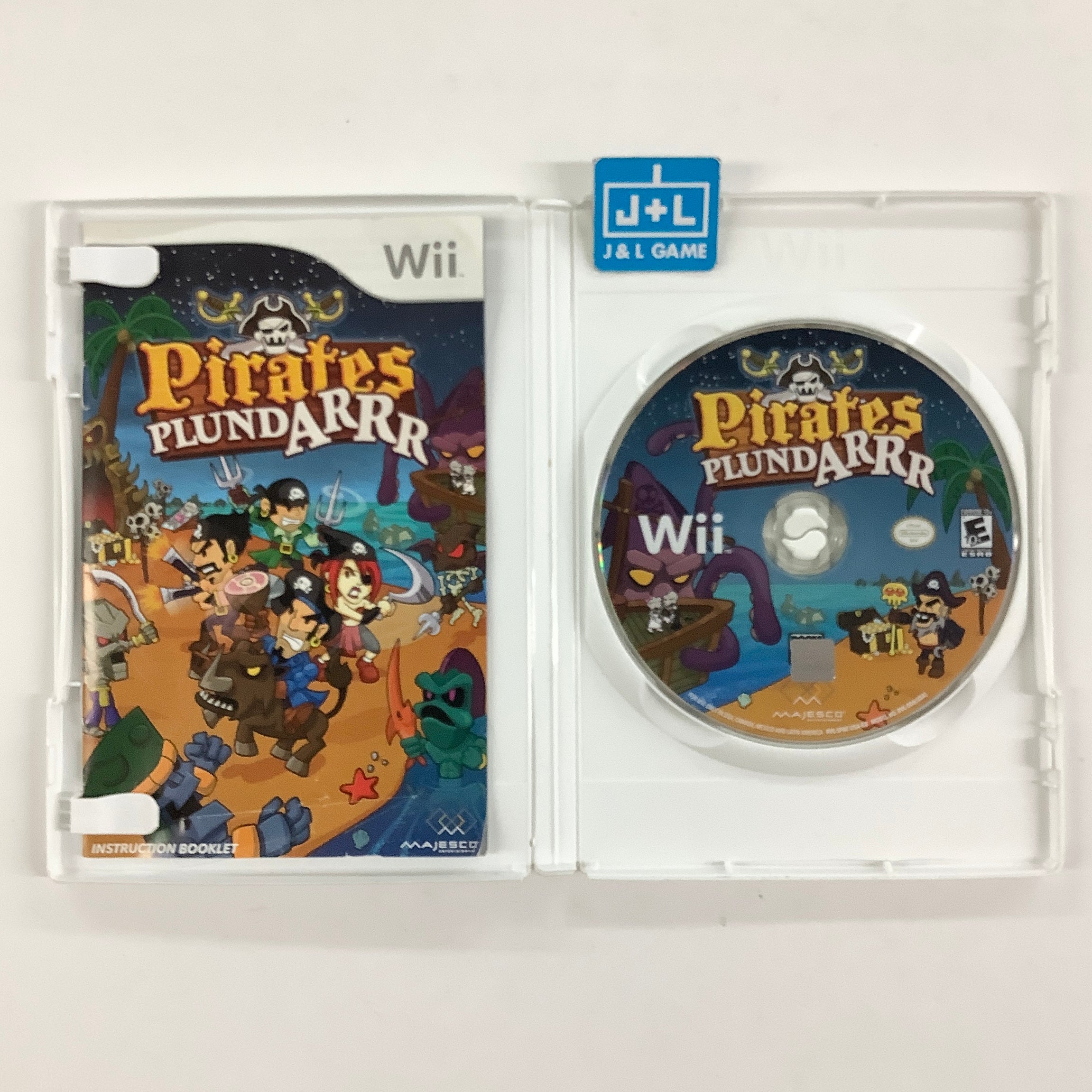 Pirates PlundArrr - Nintendo Wii [Pre-Owned] Video Games Majesco
