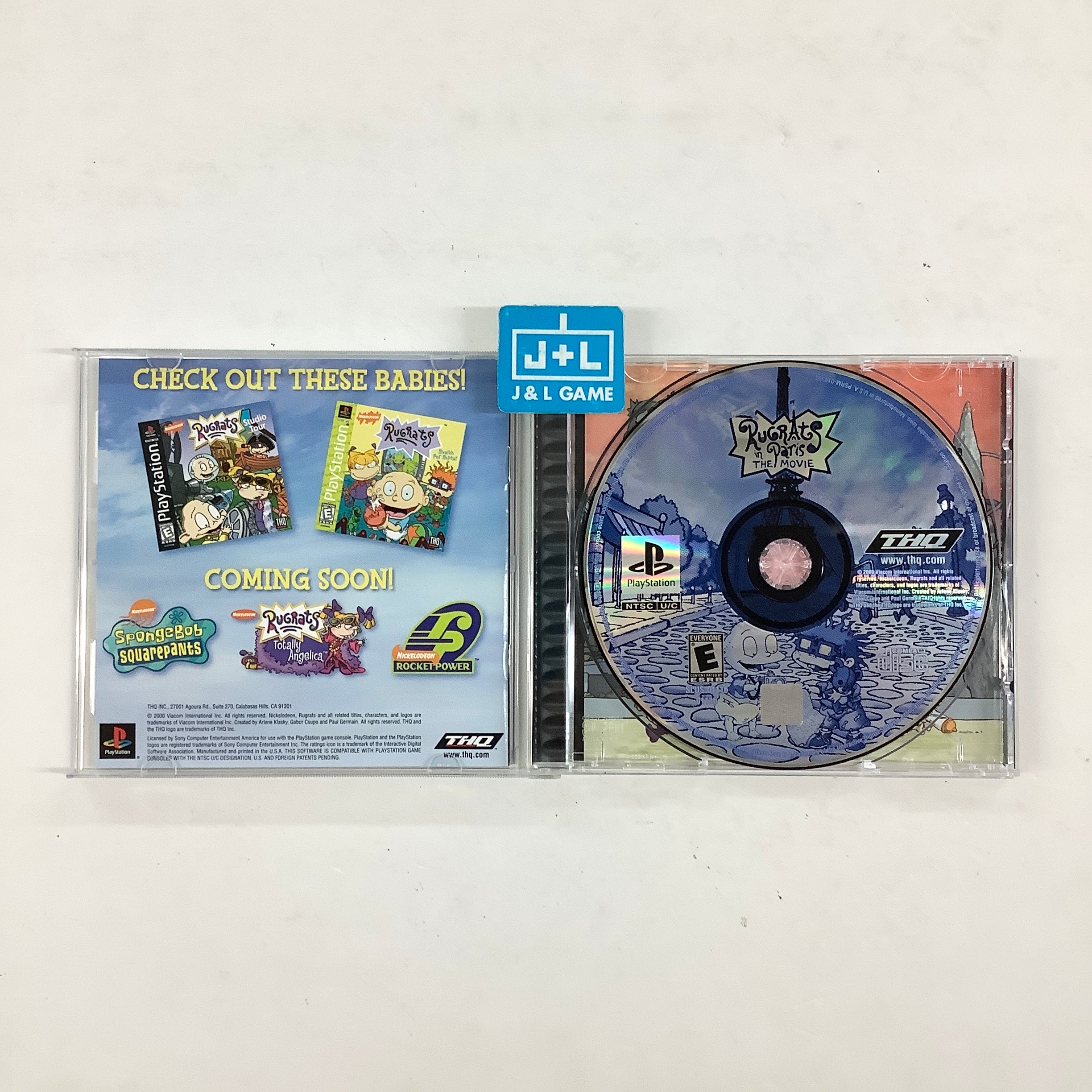 Rugrats in Paris: The Movie - (PS1) PlayStation 1 [Pre-Owned] Video Games THQ