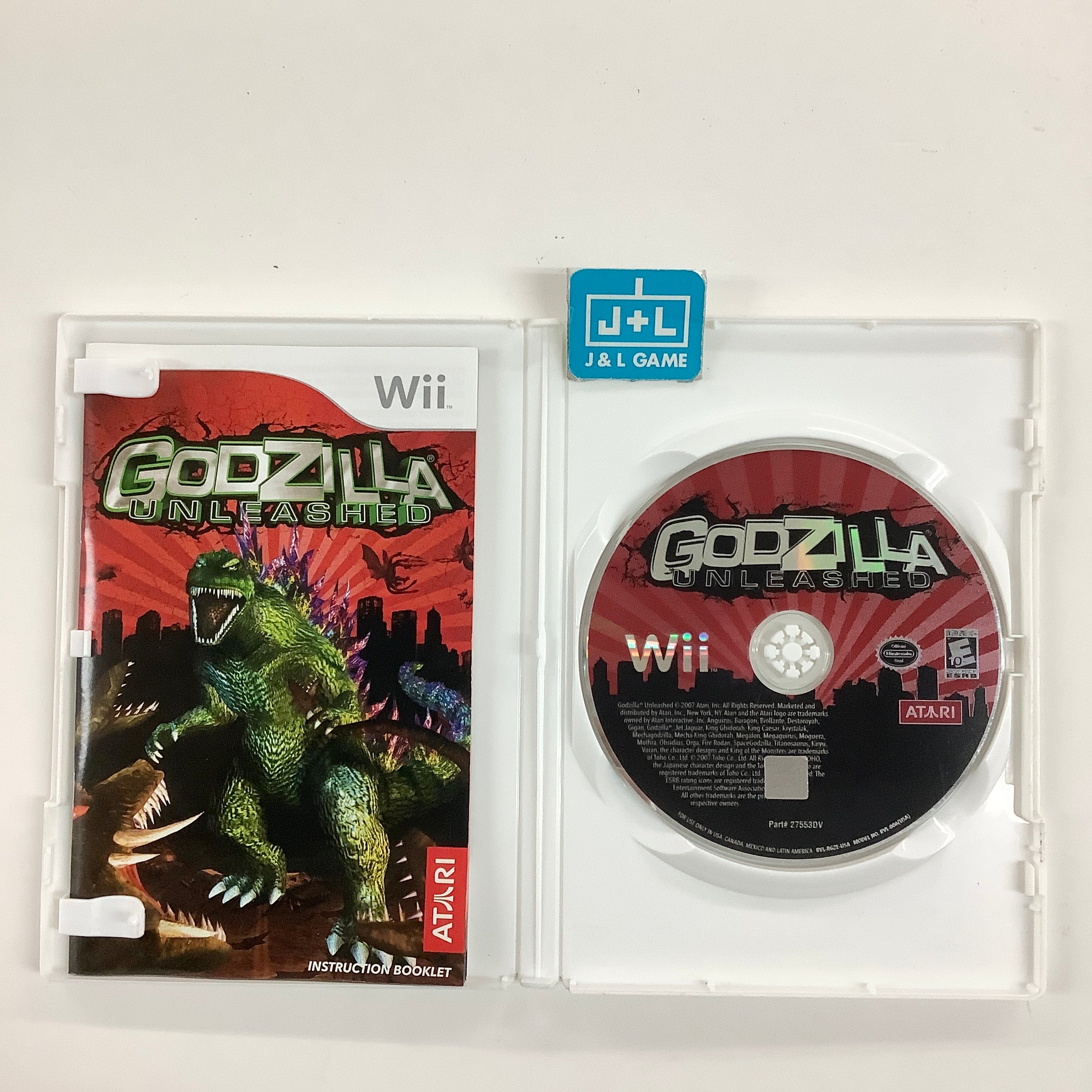 Godzilla Unleashed - Nintendo Wii [Pre-Owned] Video Games Atari