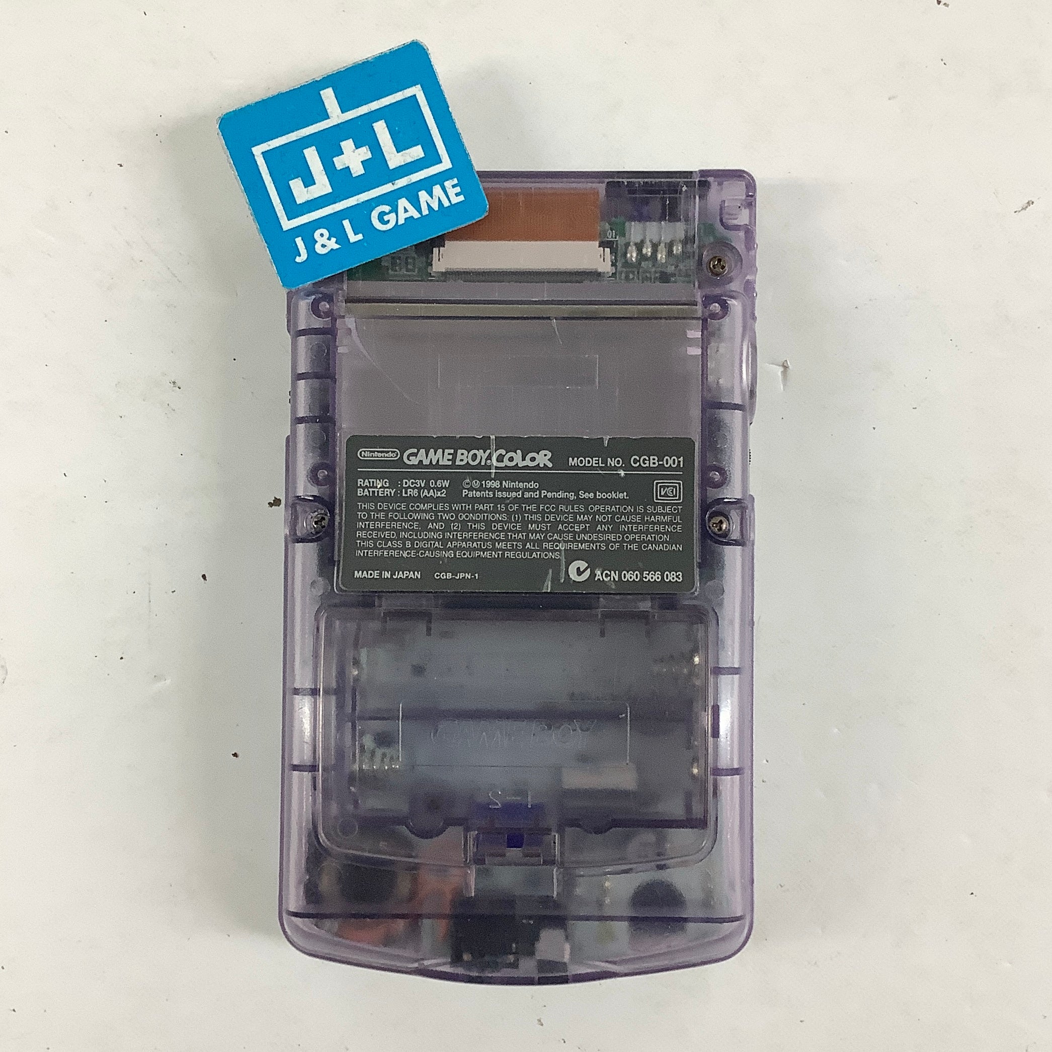 Nintendo Game Boy Color Console (Atomic Purple) - (GBC) Game Boy Color [Pre-Owned] Consoles Nintendo