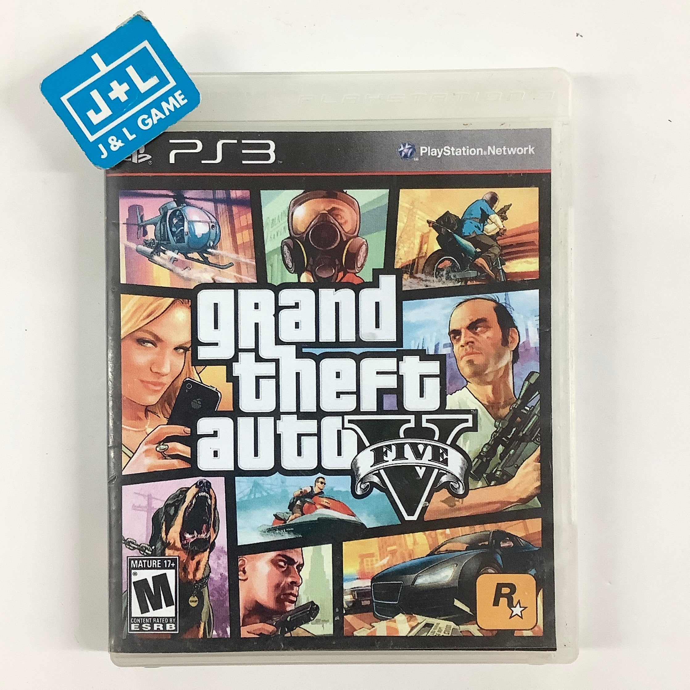 Grand Theft Auto V - (PS3) PlayStation 3 [Pre-Owned] Video Games Rockstar Games