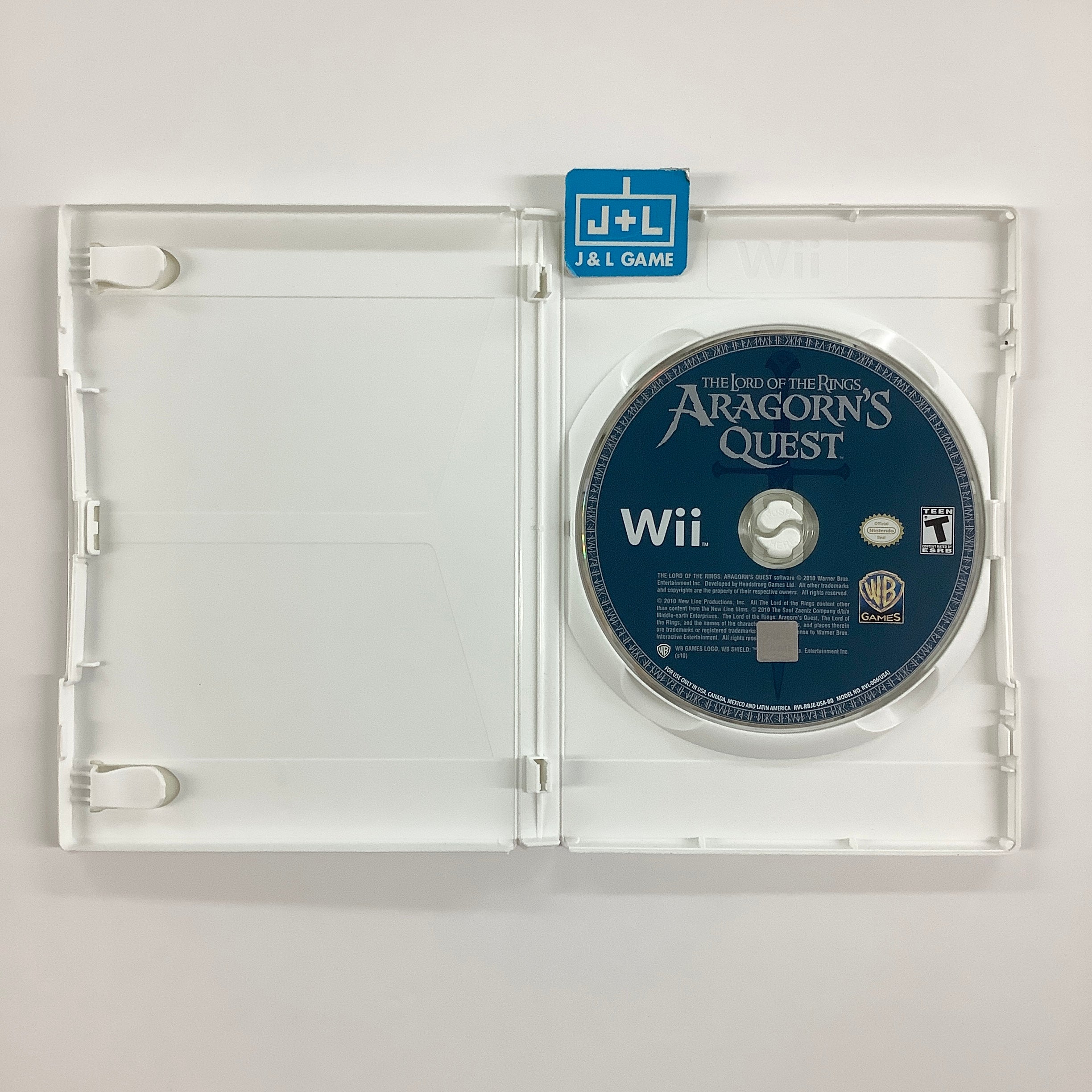 The Lord of the Rings: Aragorn's Quest - NNintendo Wii [Pre-Owned]