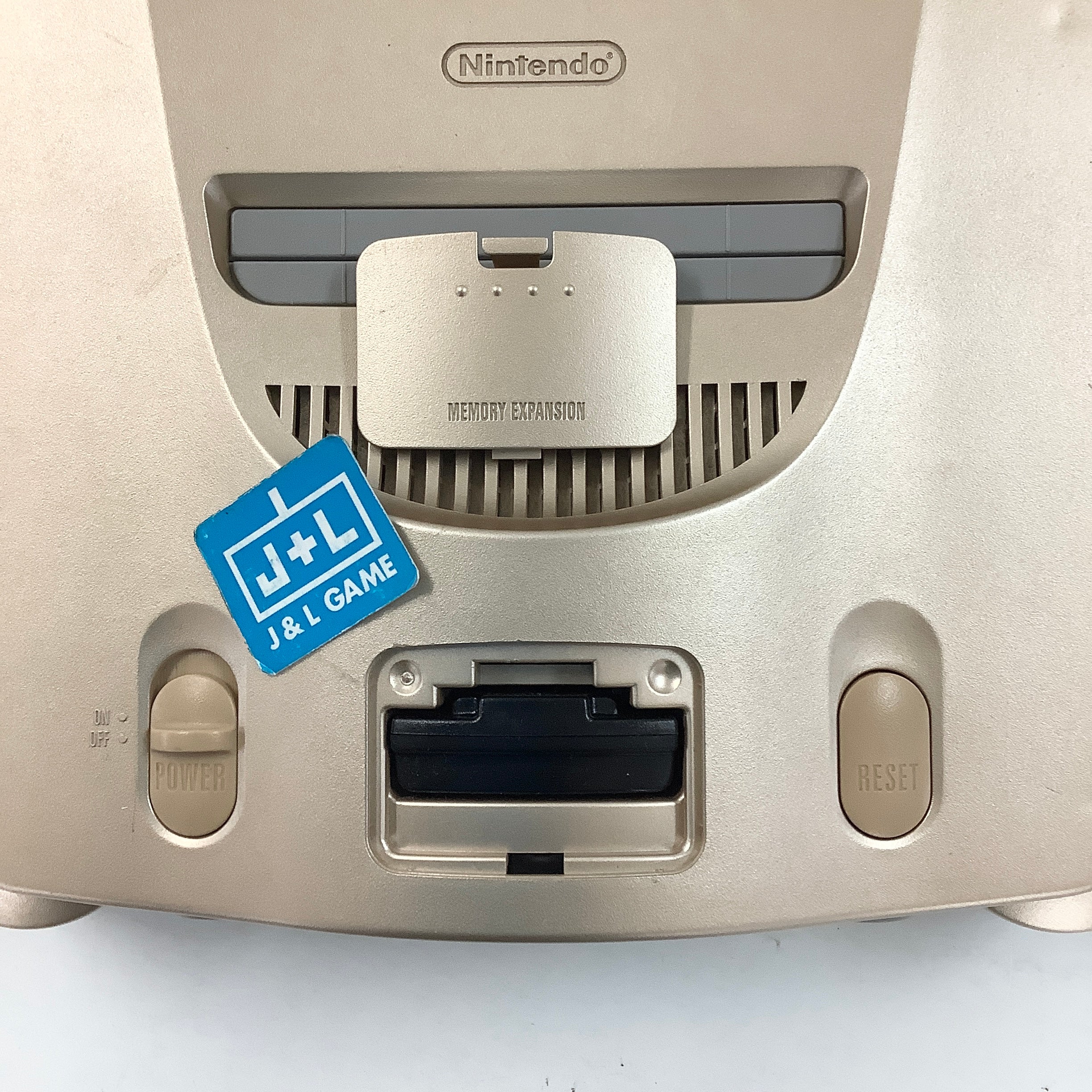 Nintendo 64 Hardware (Gold) - (N64) Nintendo 64 (Japanese Import) [Pre-Owned] Video Games Nintendo