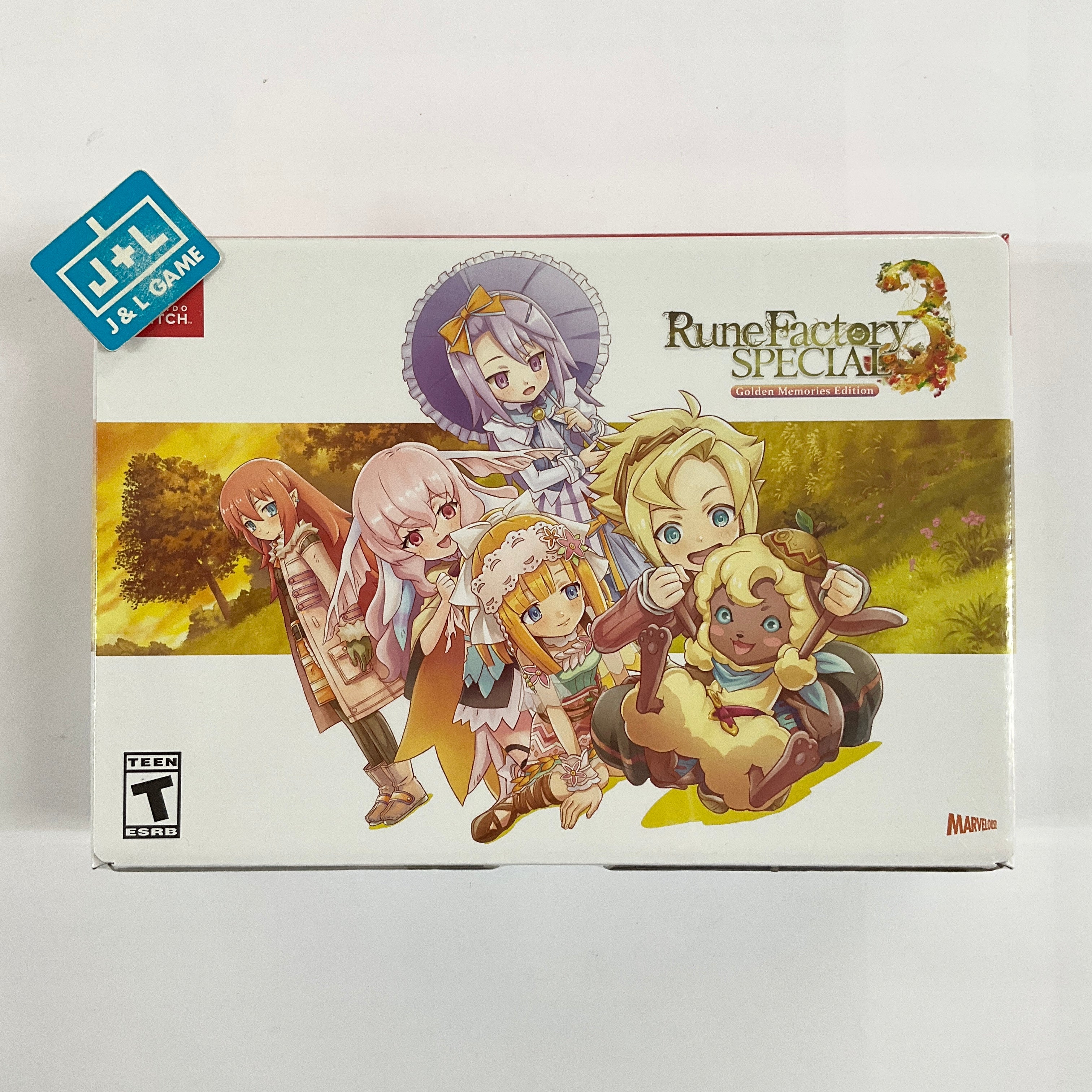 Rune Factory 3 Special (Golden Memories Limited Edition) - (NSW