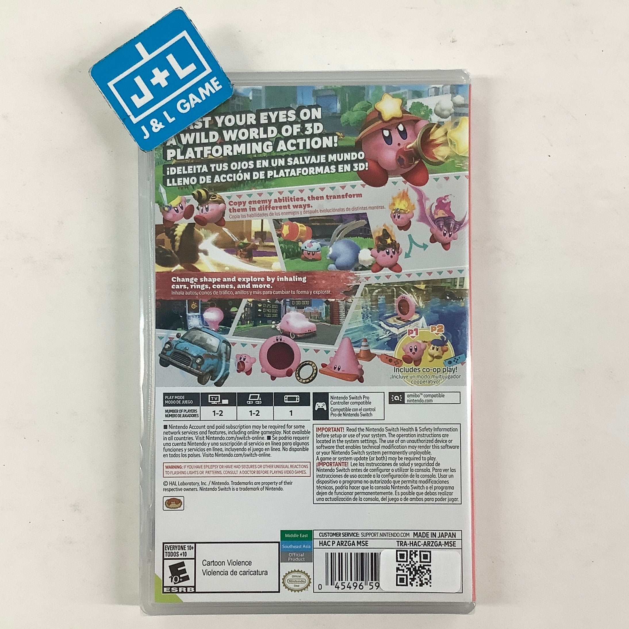 Kirby and the Forgotten Land (World Edition) - (NSW) Nintendo Switch Video Games Nintendo