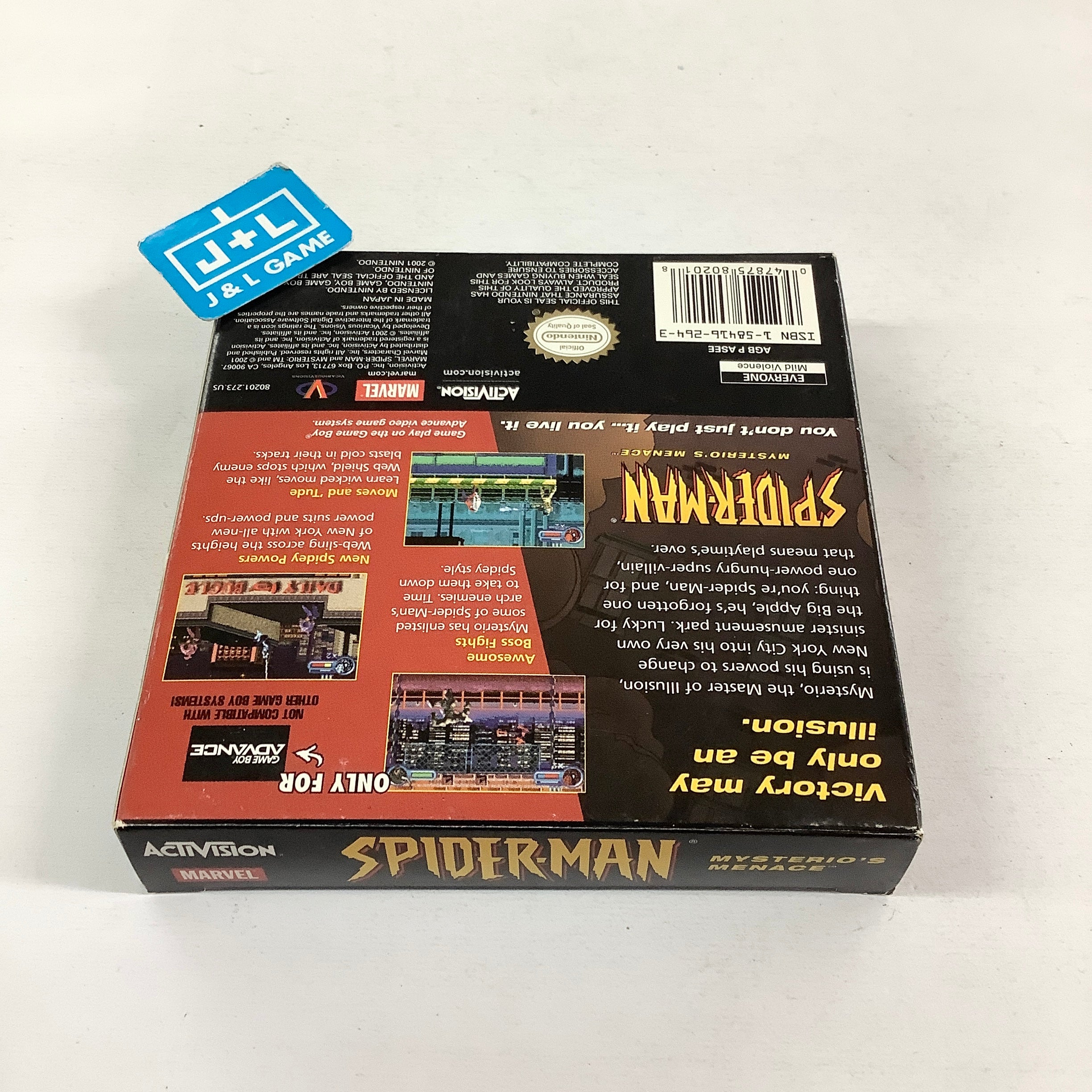 Spider-Man: Mysterio's Menace - (GBA) Game Boy Advance [Pre-Owned] Video Games Activision