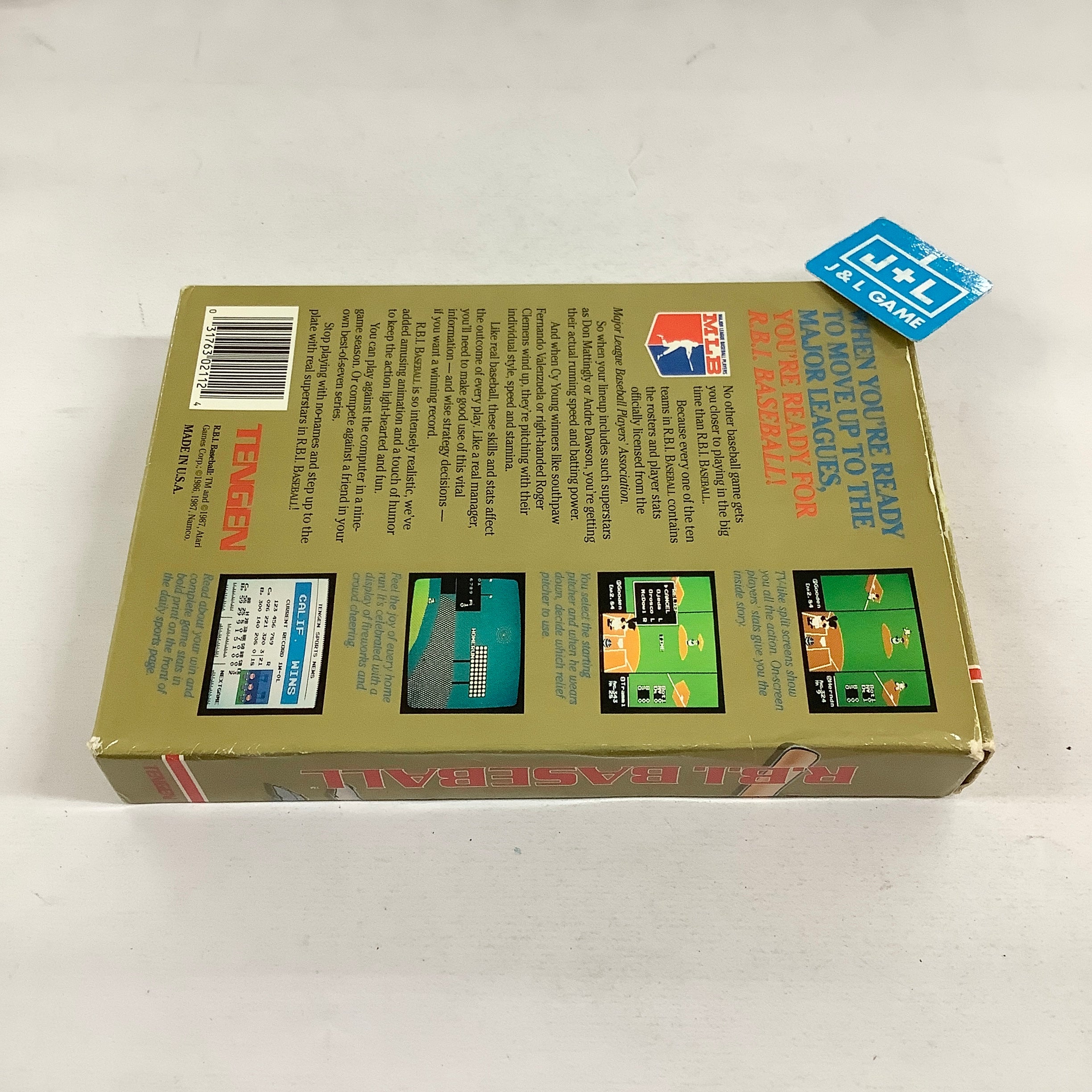 R.B.I. Baseball (Unlicensed) - (NES) Nintendo Entertainment System [Pre-Owned] Video Games Tengen