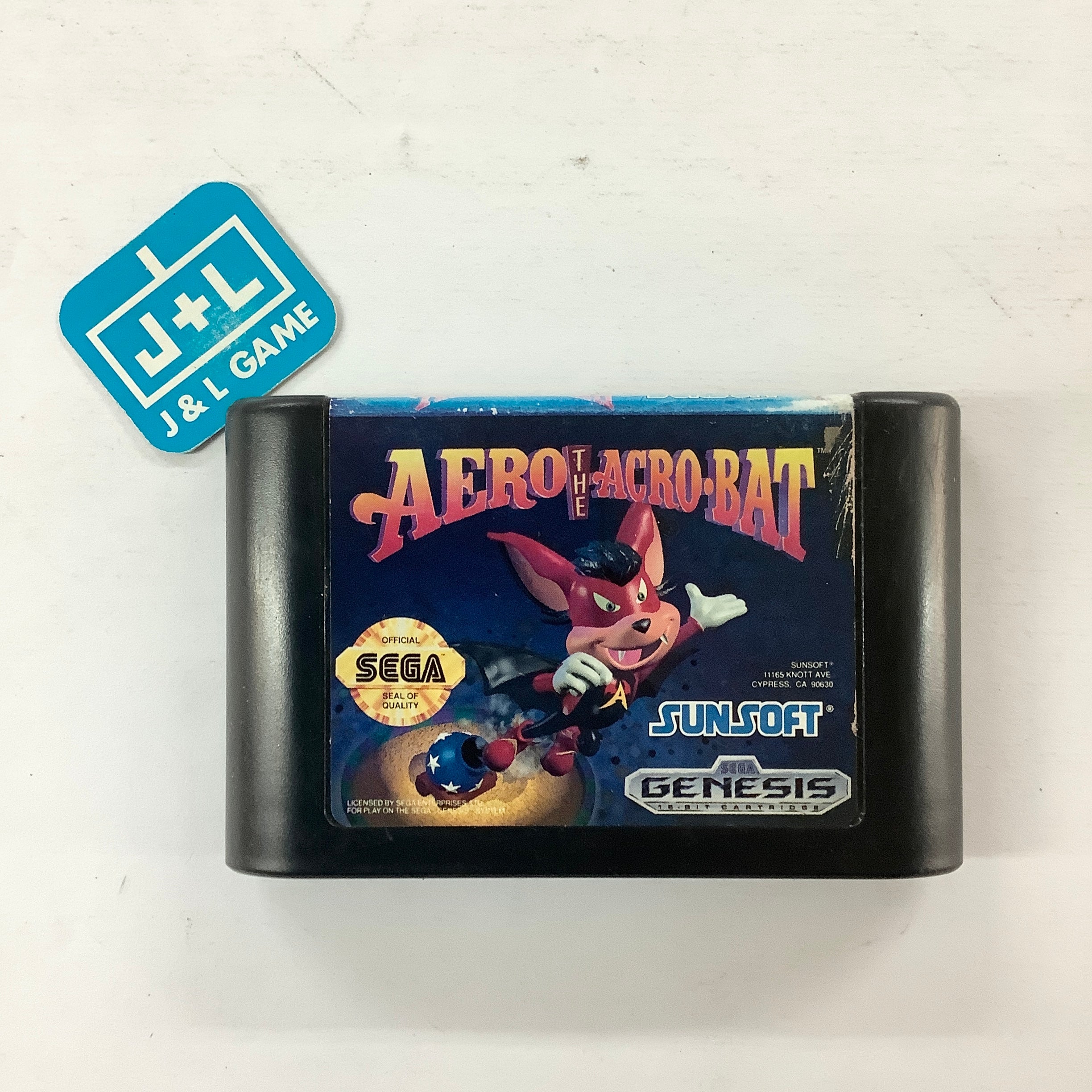 Aero the Acro-Bat - (SG) SEGA Genesis [Pre-Owned] Video Games SunSoft   