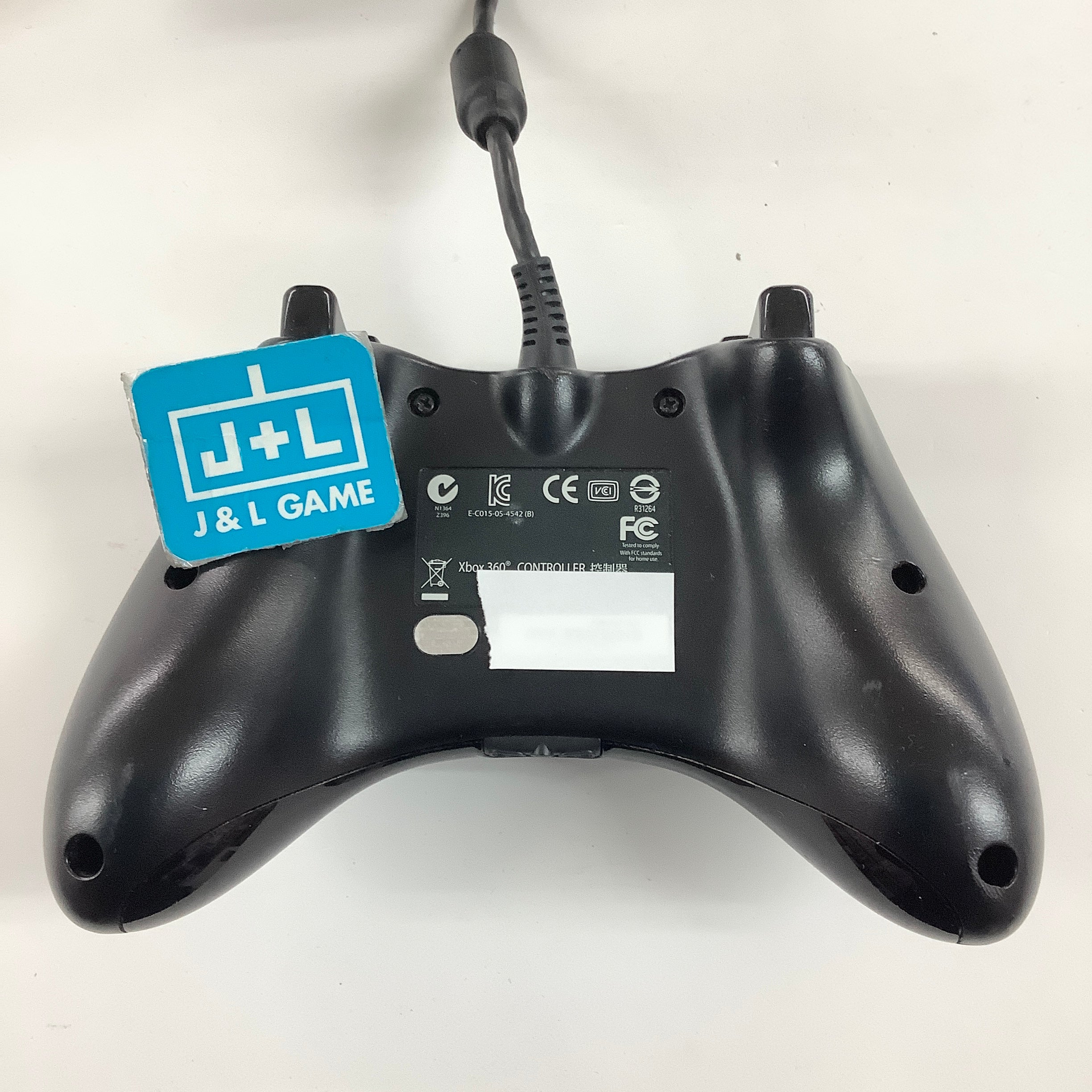 Microsoft Xbox 360 Wired Controller (Black) - Xbox 360 [Pre-Owned] Accessories Microsoft