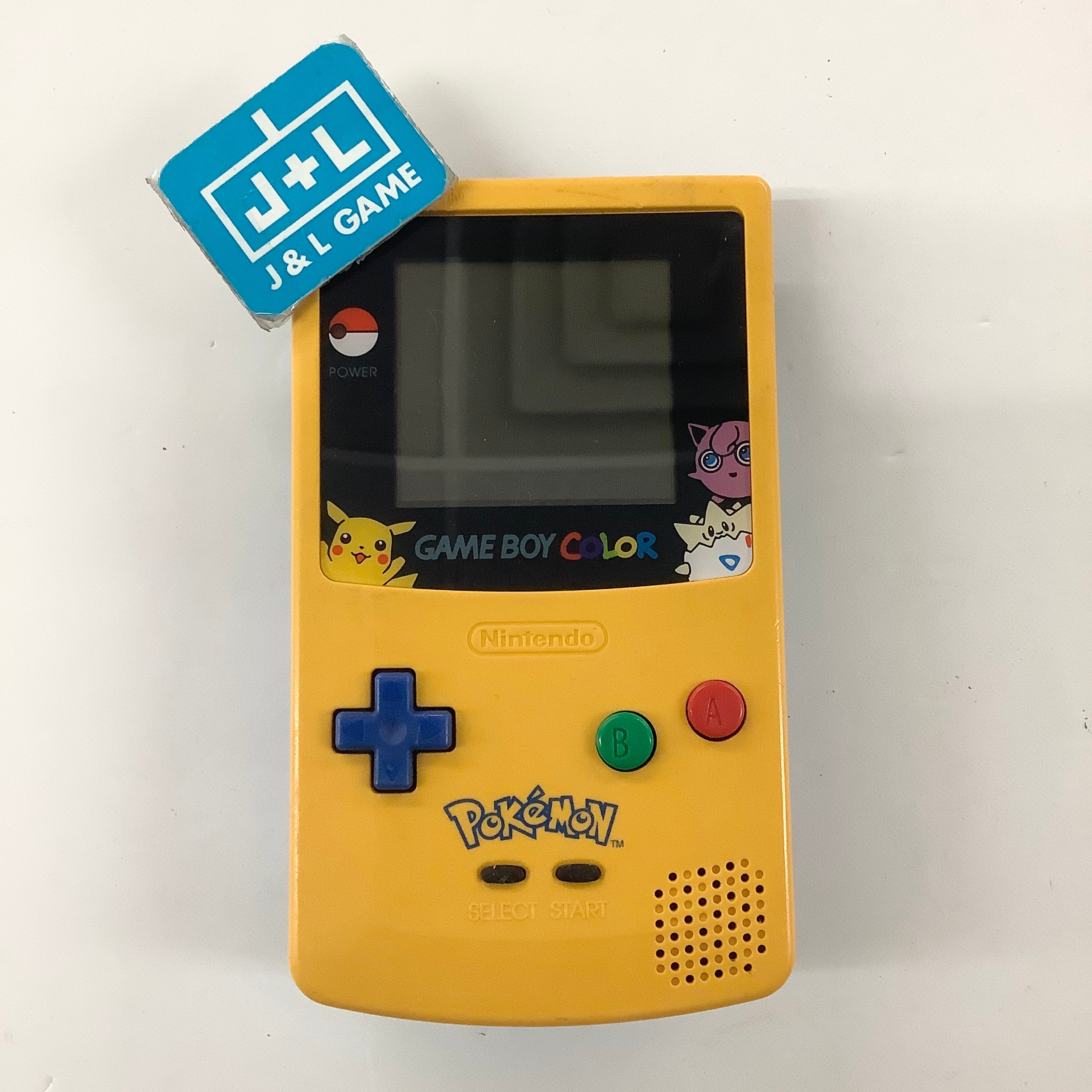 Nintendo Game Boy Color Console Battery Cover (Pokemon Yellow) - (GBC) Game Boy Color ACCESSORIES Nintendo