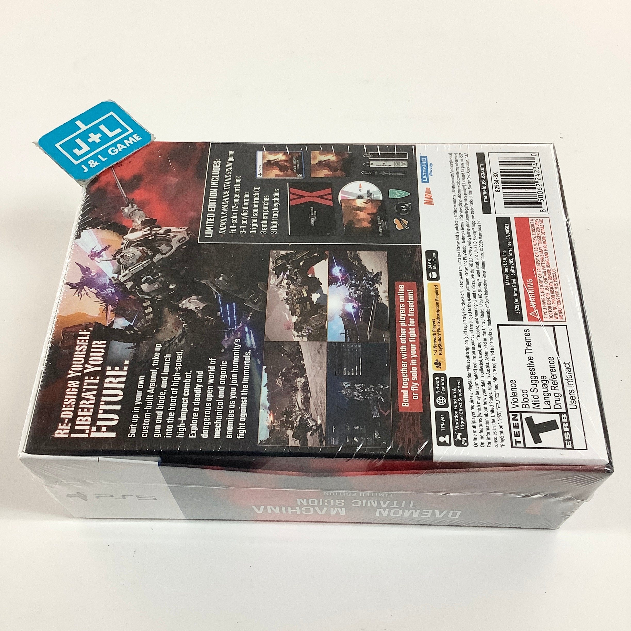 Daemon X Machina: Titanic Scion (Limited Edition) - (PS5) PlayStation 5 Video Games XSEED Games