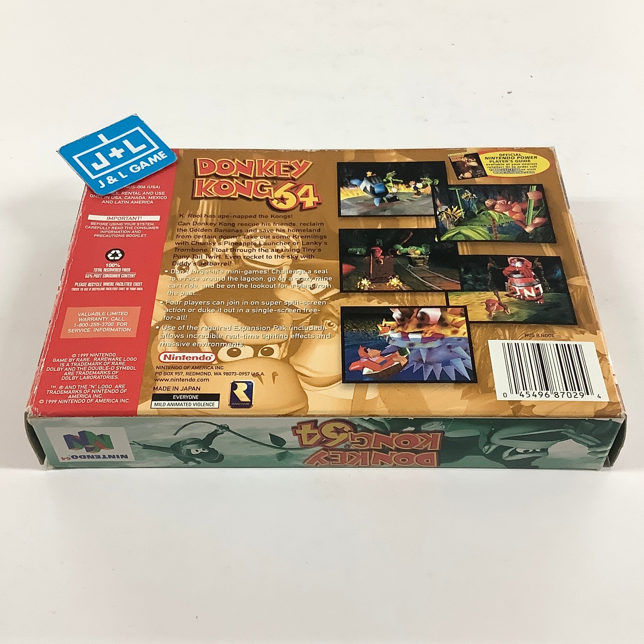 Donkey Kong 64 - (N64) Nintendo 64 [Pre-Owned] Video Games Nintendo