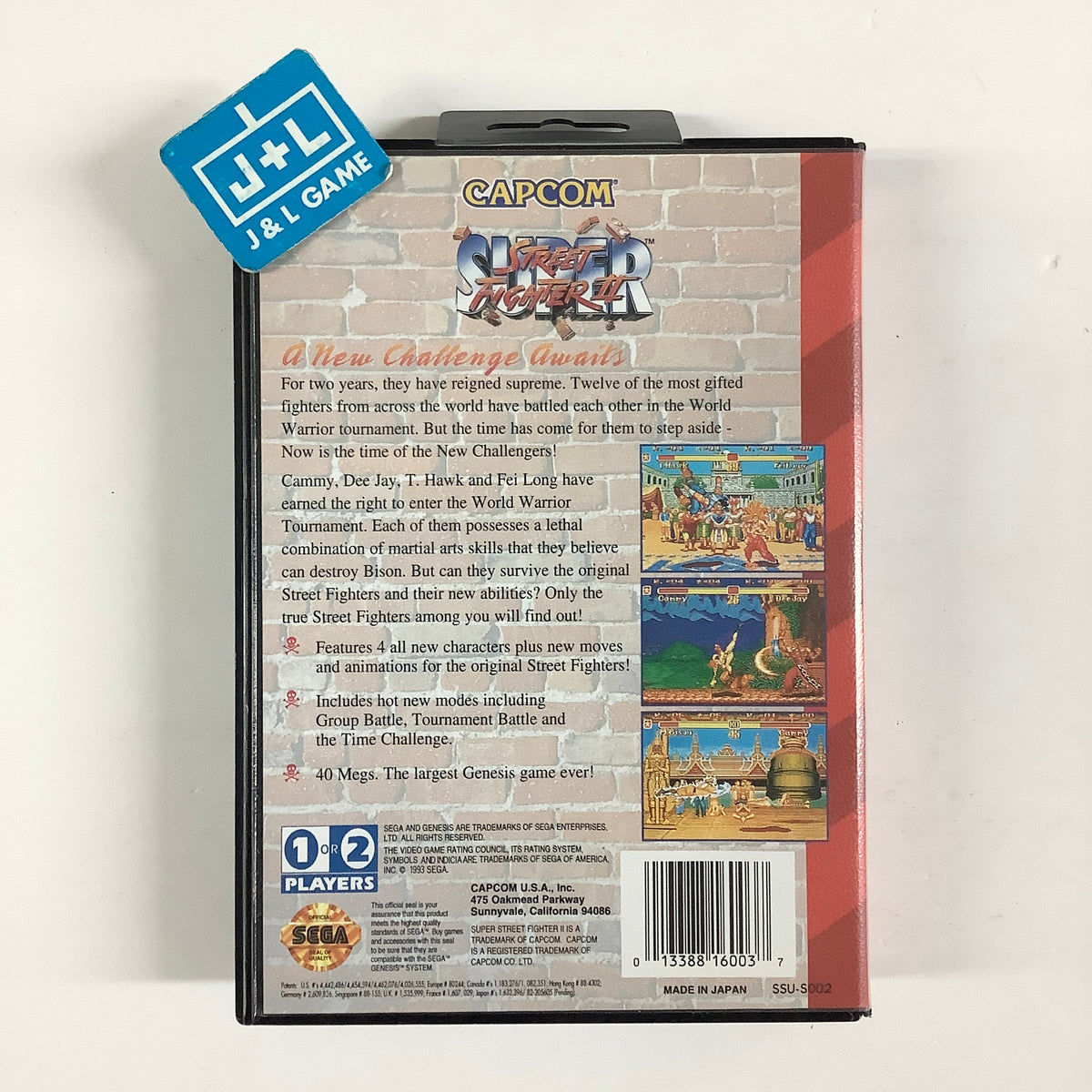 Super Street Fighter II - SEGA Genesis [Pre-Owned]