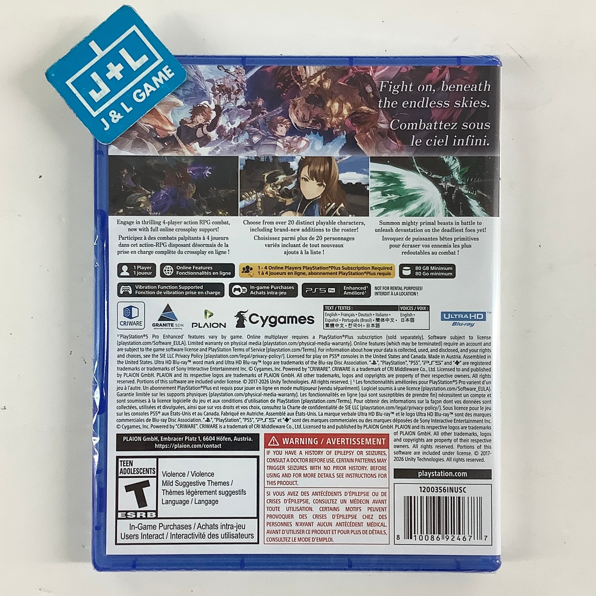 Granblue Fantasy: Relink - Endless Ragnarok - (PS5) PlayStation 5 Video Games Deep Silver