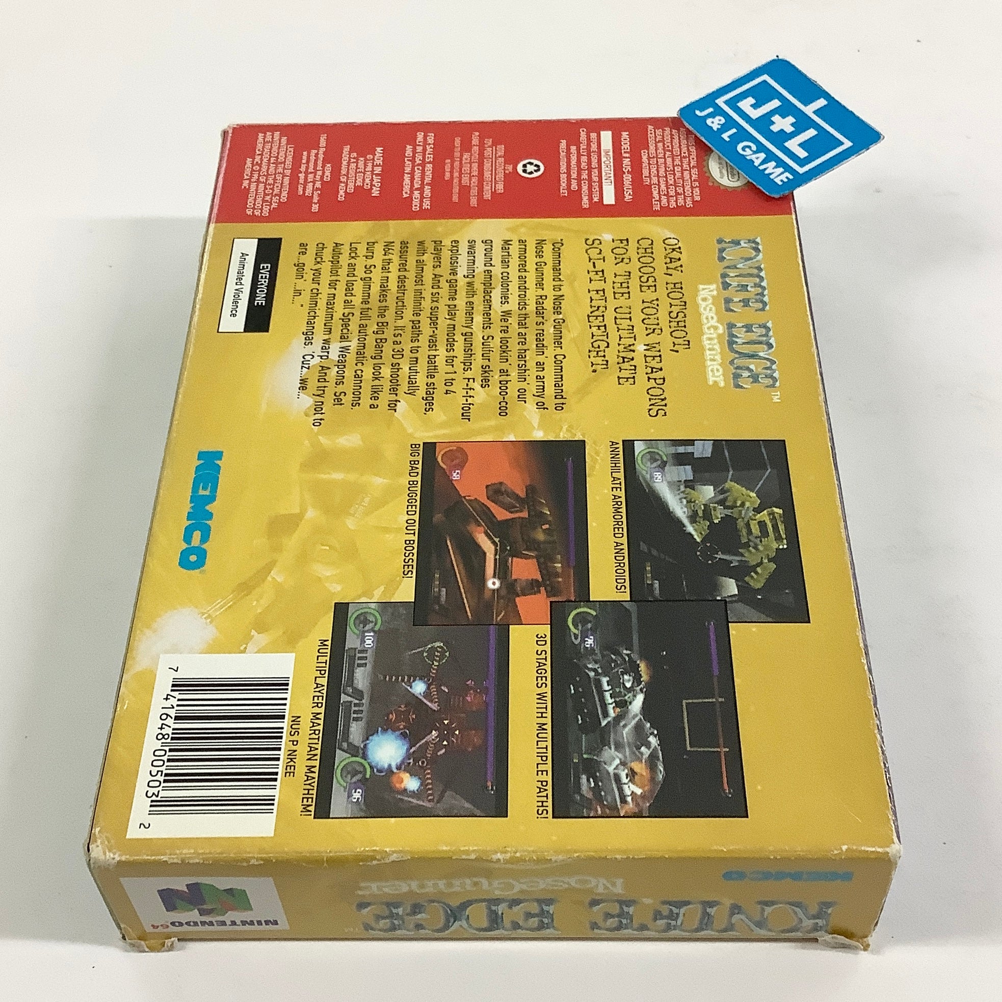 Knife Edge: NoseGunner - (N64) Nintendo 64 [Pre-Owned]