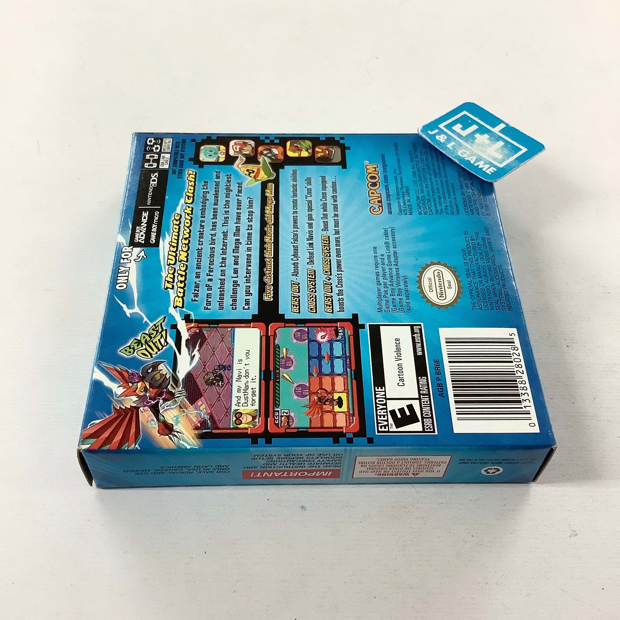 Mega Man Battle Network 6: Cybeast Falzar - (GBA) Game Boy Advance [Pre-Owned] Video Games Capcom   