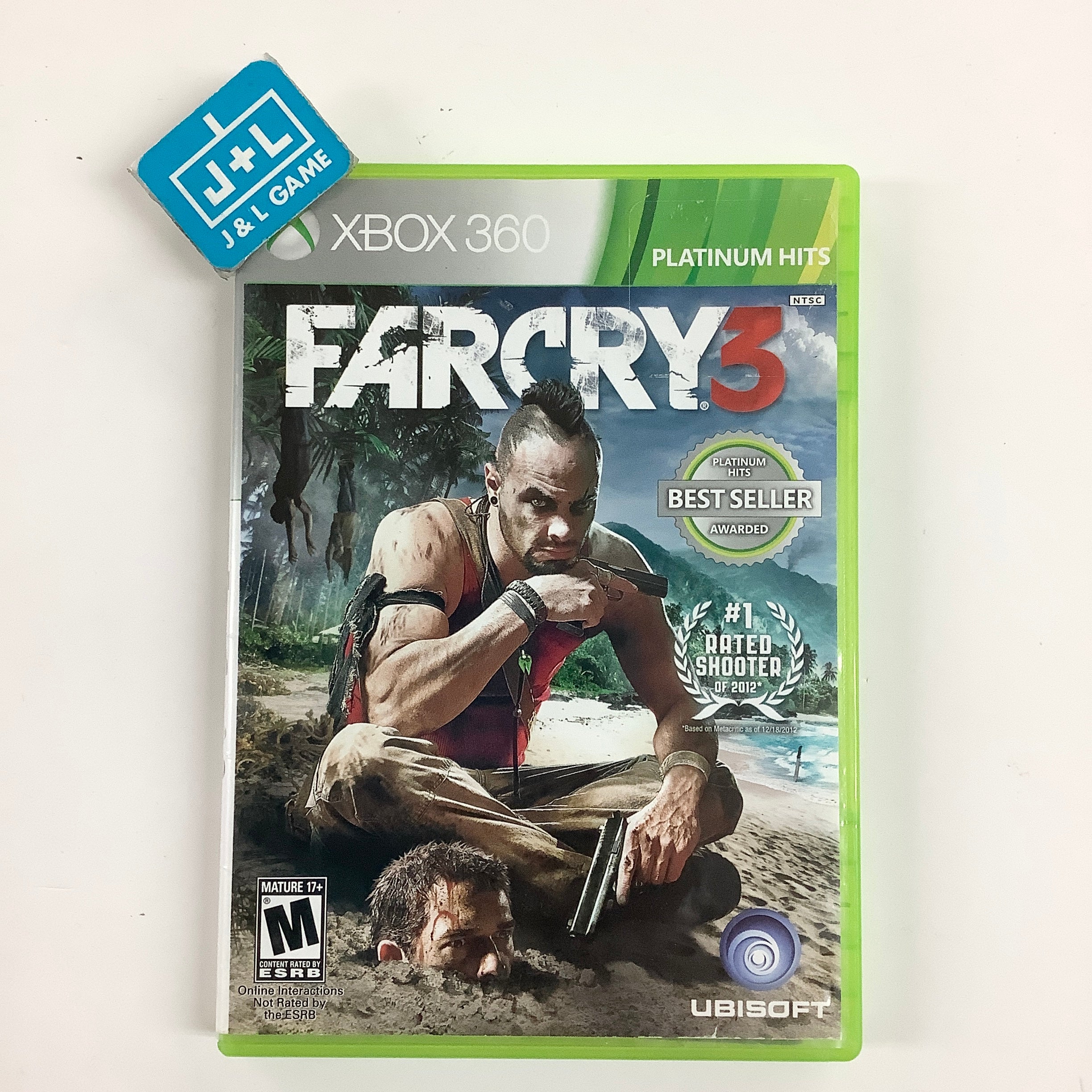 Far Cry 3 (Platinum Hits) - Xbox 360 [Pre-Owned] Video Games Ubisoft